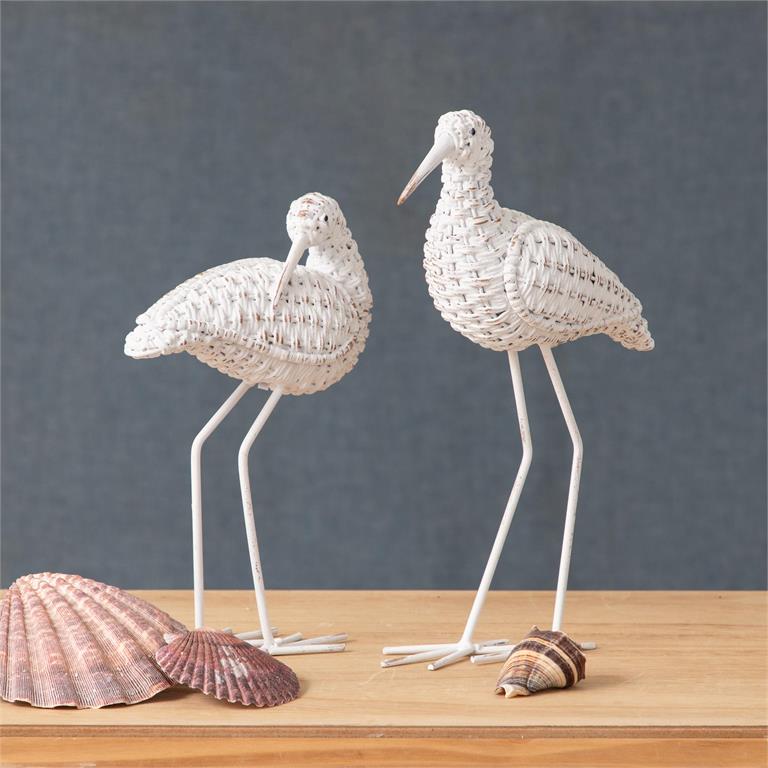 Basket Weave Sea Gulls (S/2)