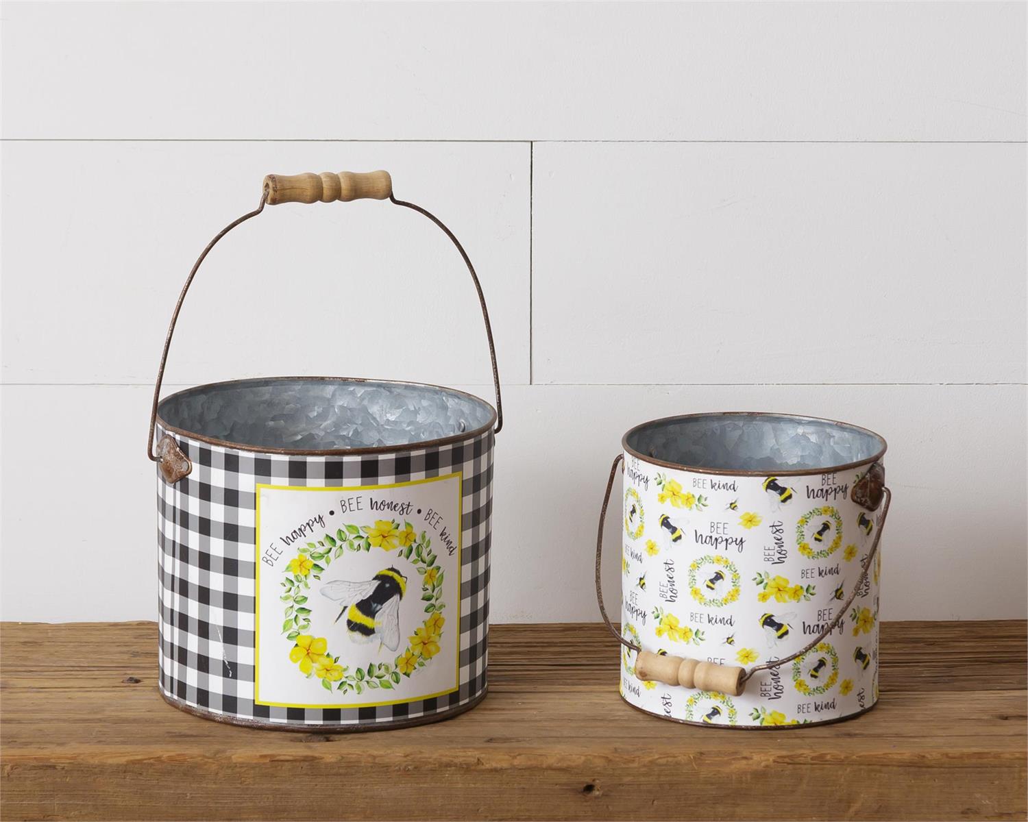 Buckets - Bee Happy, Honest, Kind