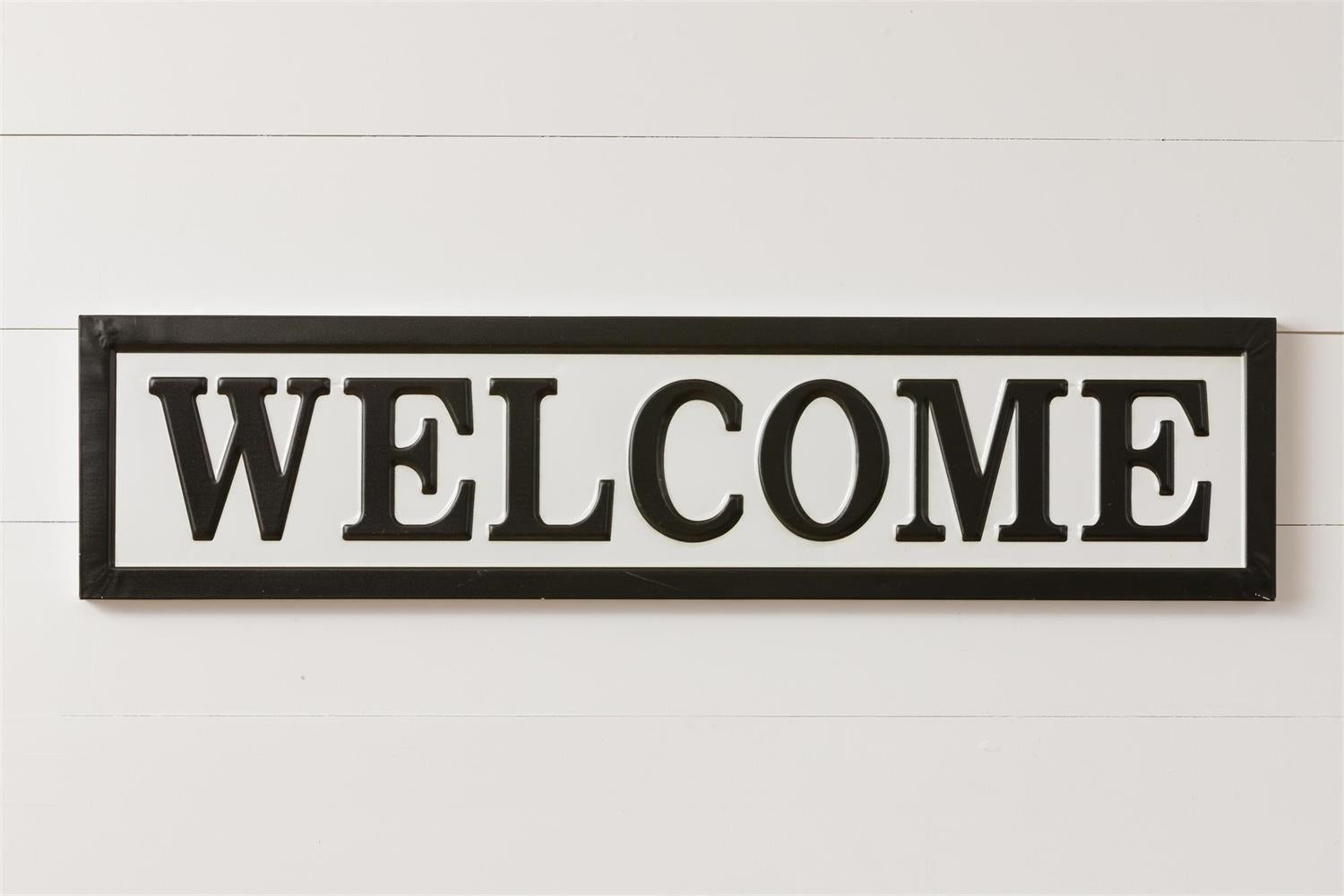 Sign - Welcome
