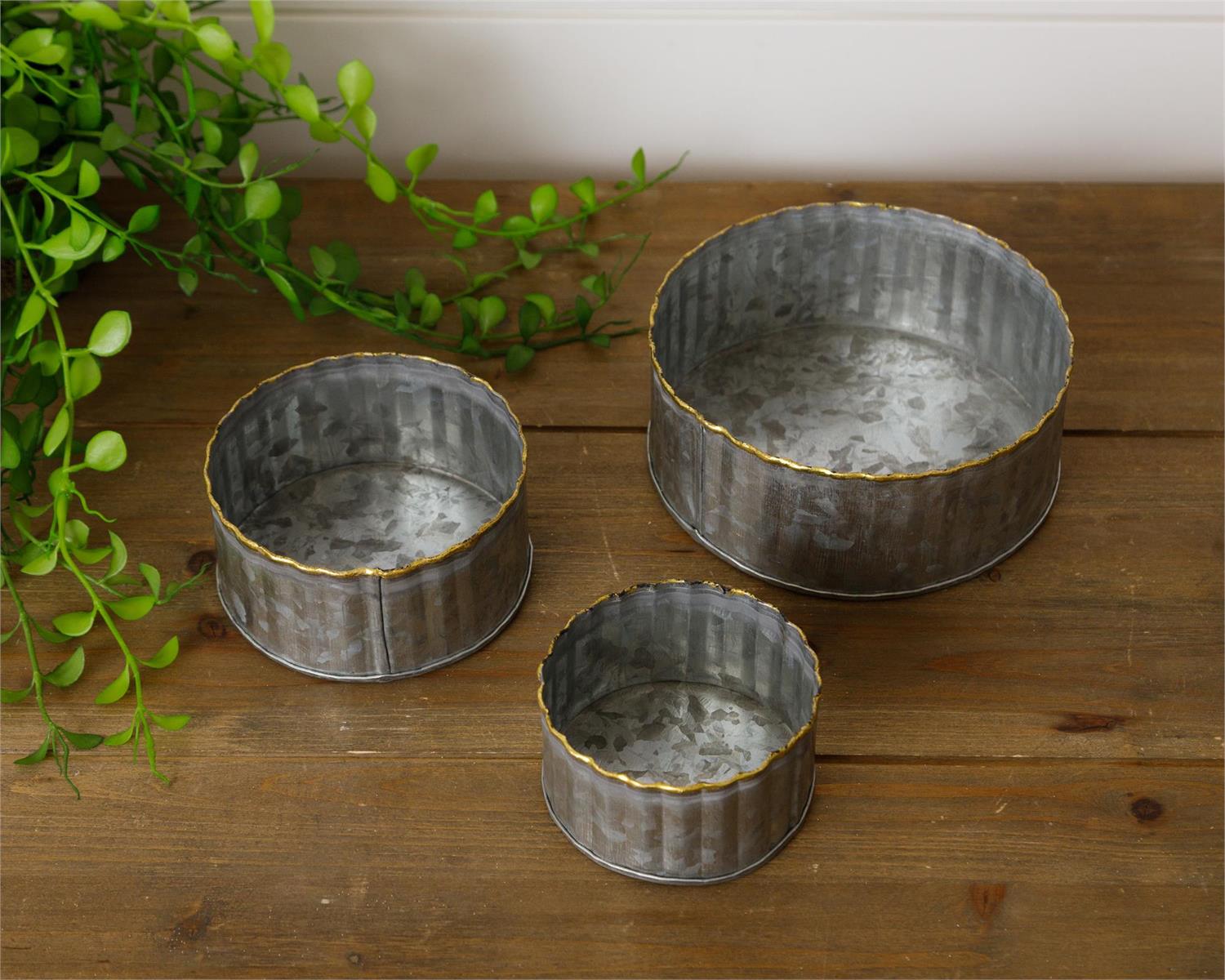 Galvanized Mini Containers With Gold Welding