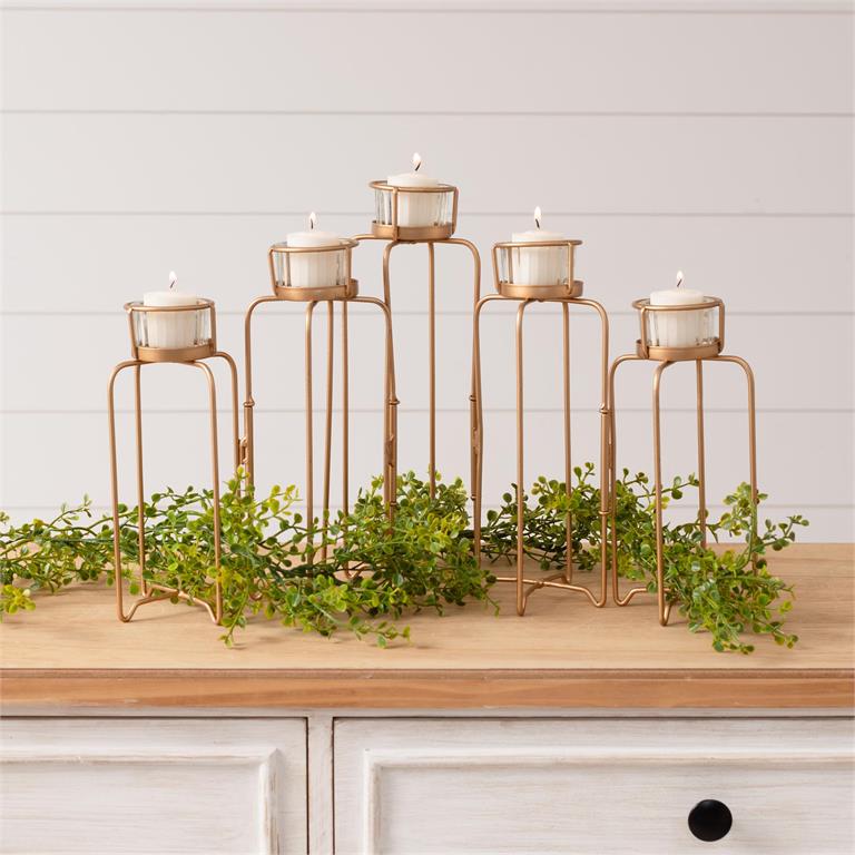 Serpentine Tiered Candle Holder