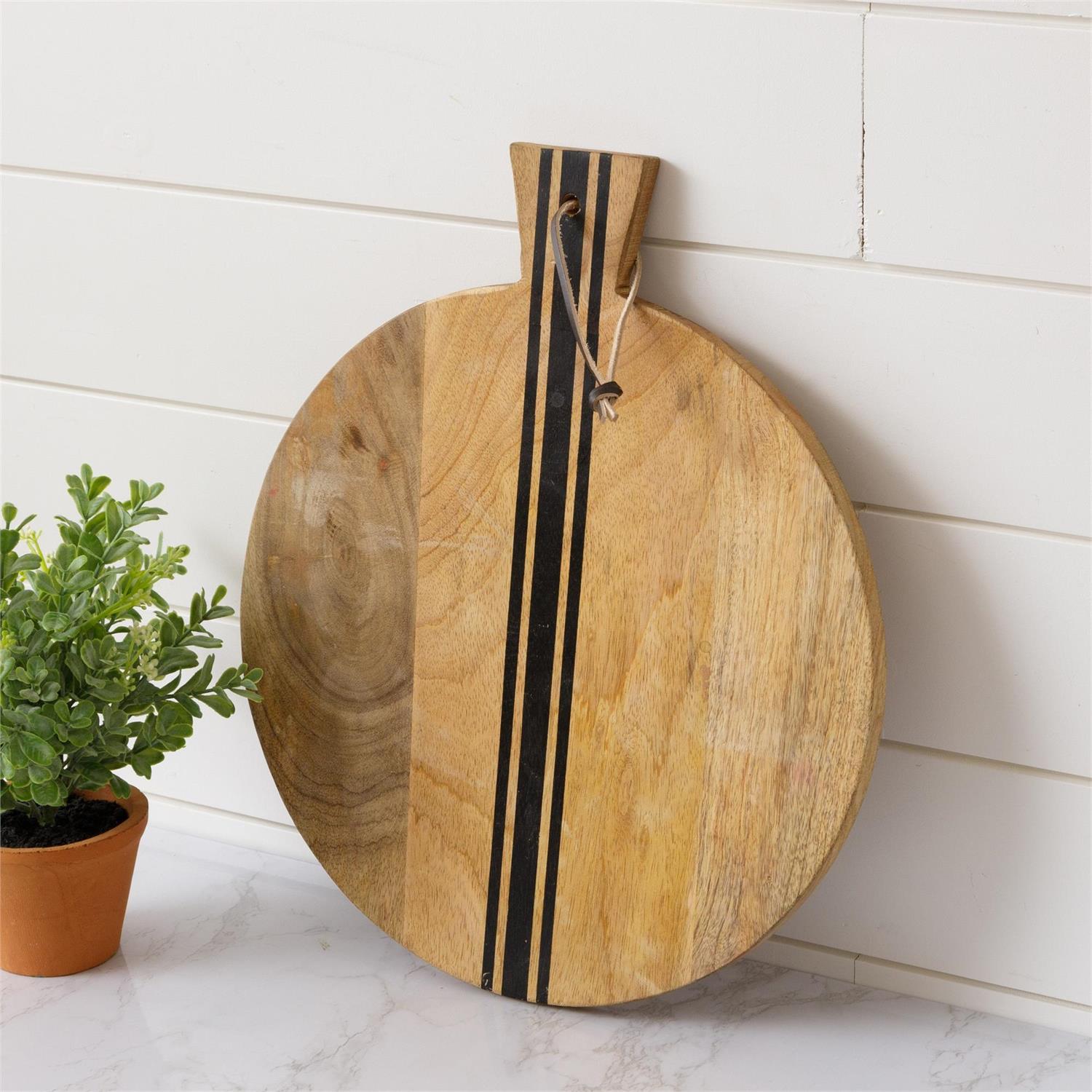 Cutting Board - Farmhouse Stripe