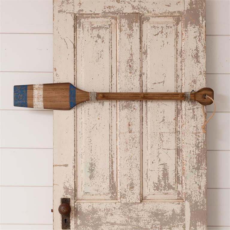 Wooden Oar Coat Rack