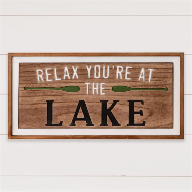 Sign - You're At The Lake