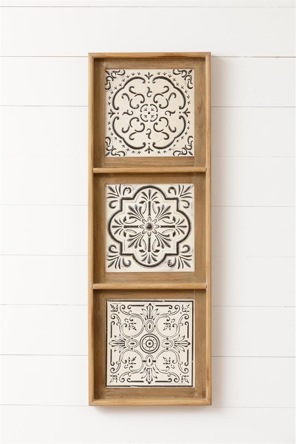 Wall Decor - Embossed Tiles