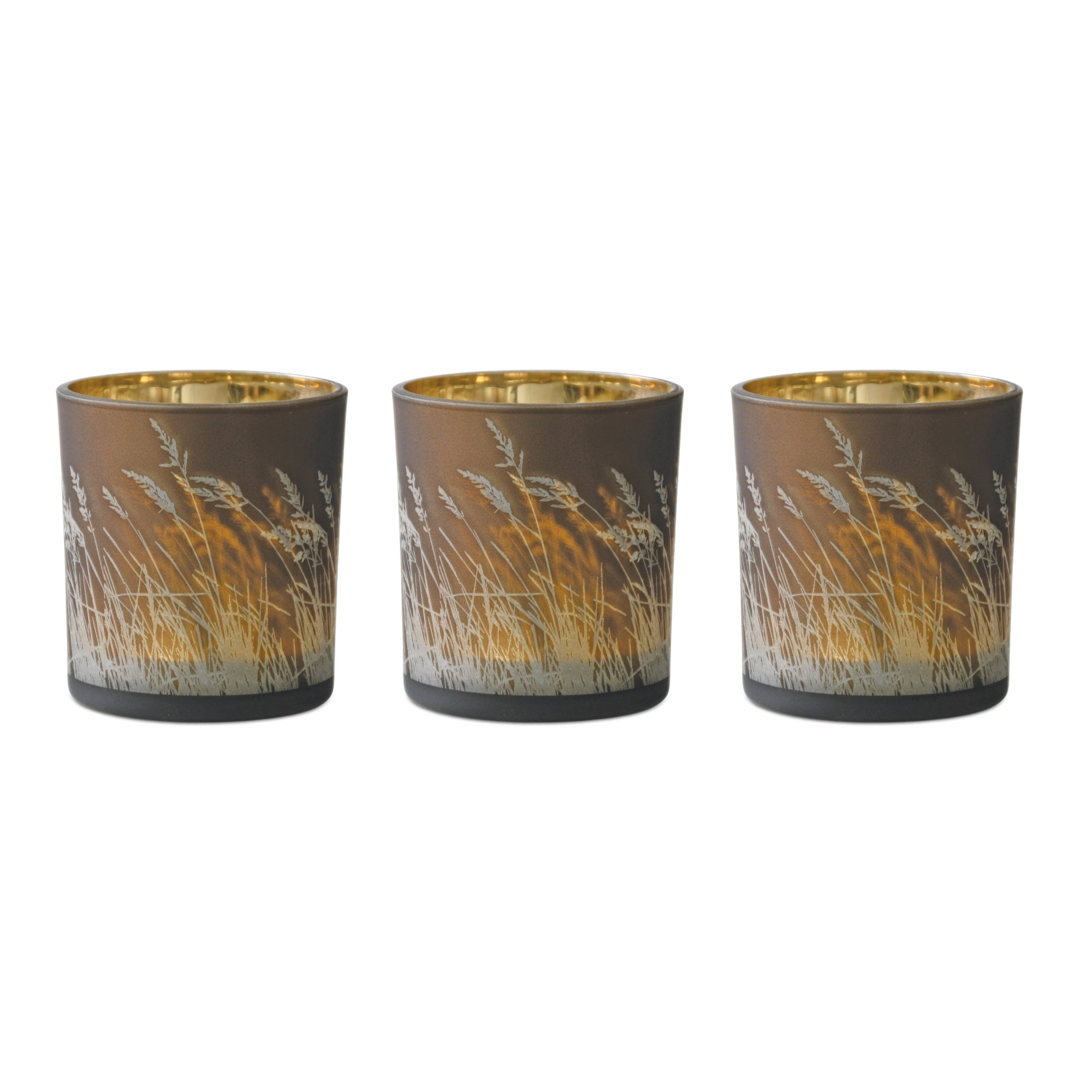 Votive Holder (Set of 3) 3”H Glass