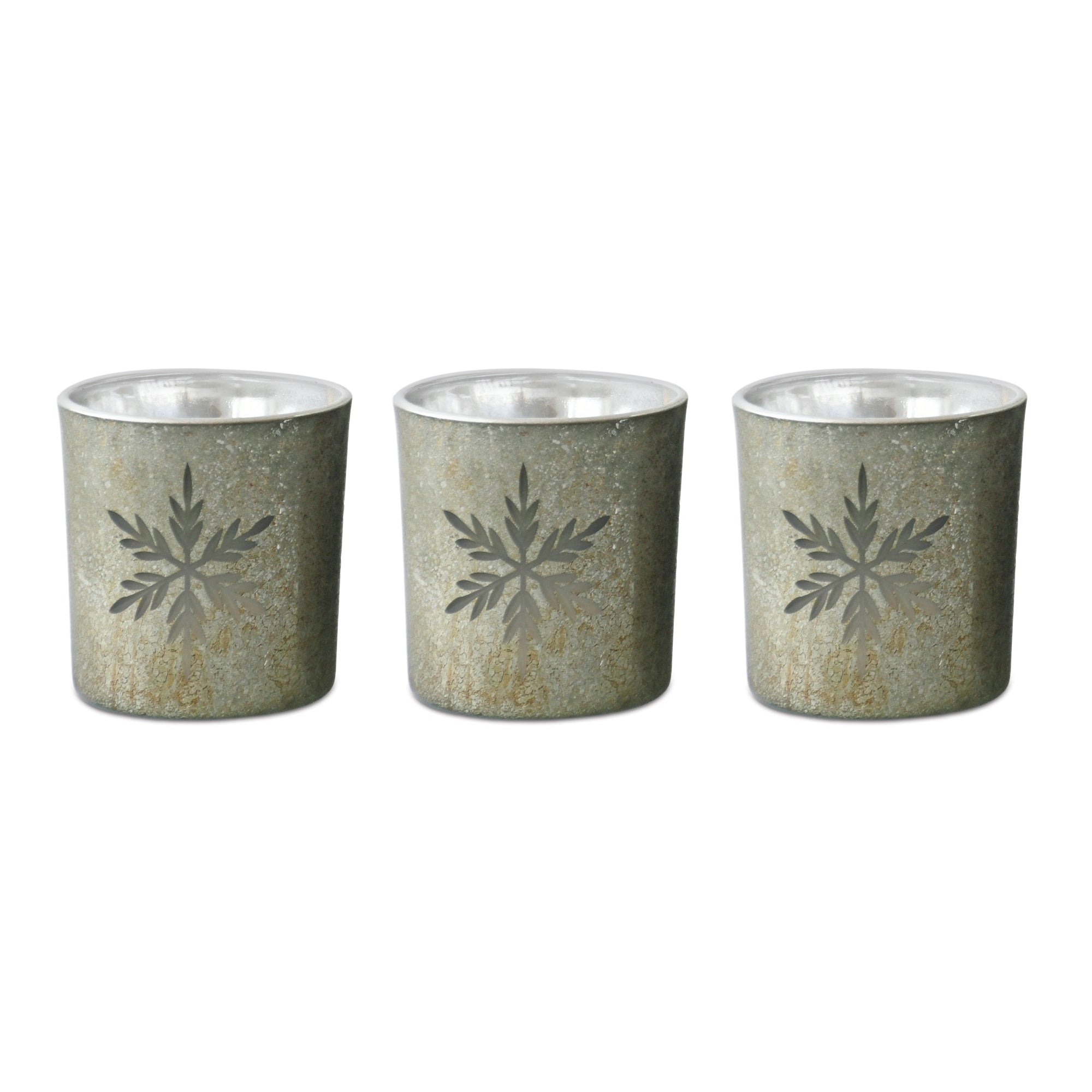 Votive Holder (Set of 3) 3”H Glass