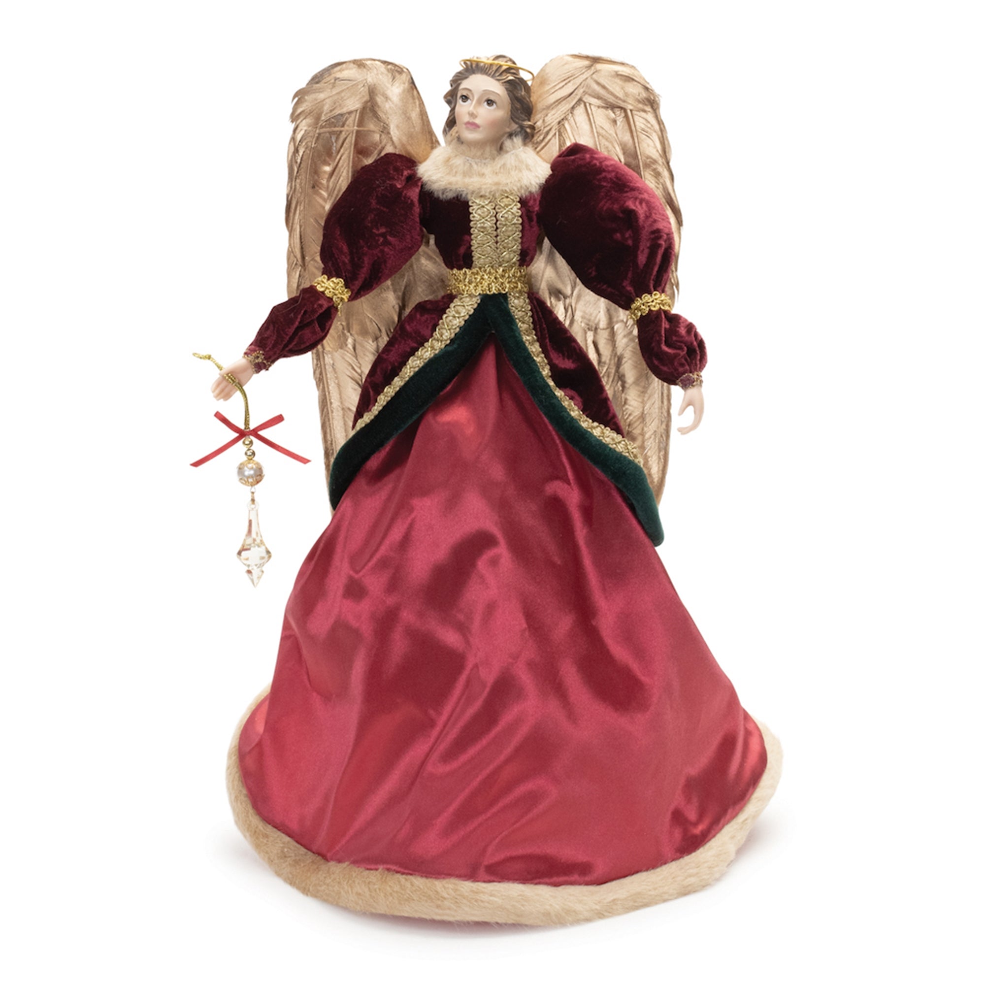 Angel Tree Topper 17.75”H /Fabric