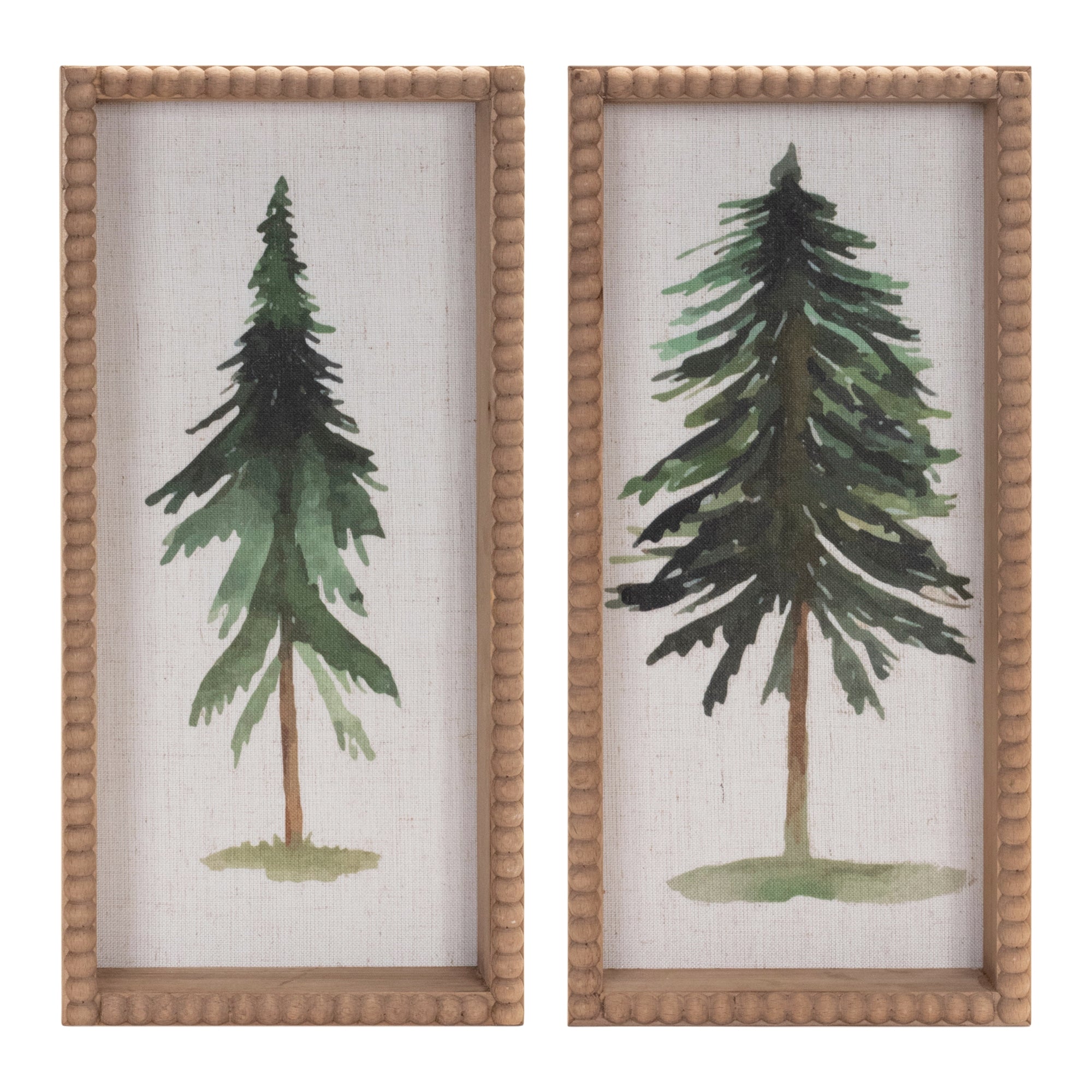 Tree Plaque (2 Asst) 7.5"L x 15.75"H Wood/Wood