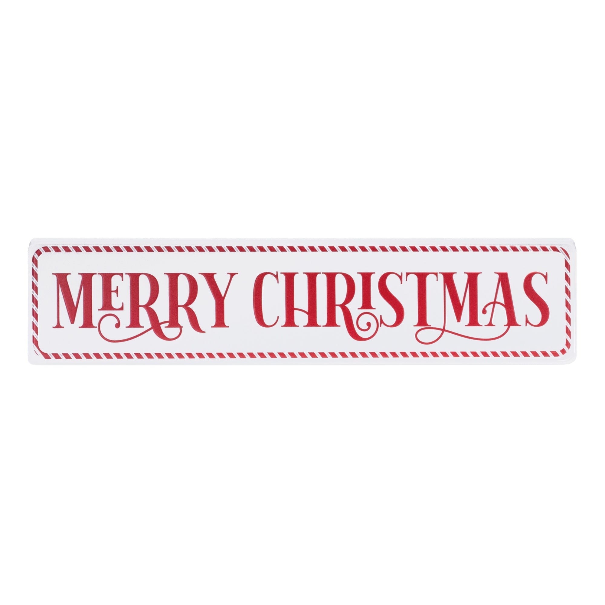 Merry Christmas Sign 36"L x 8"H Iron