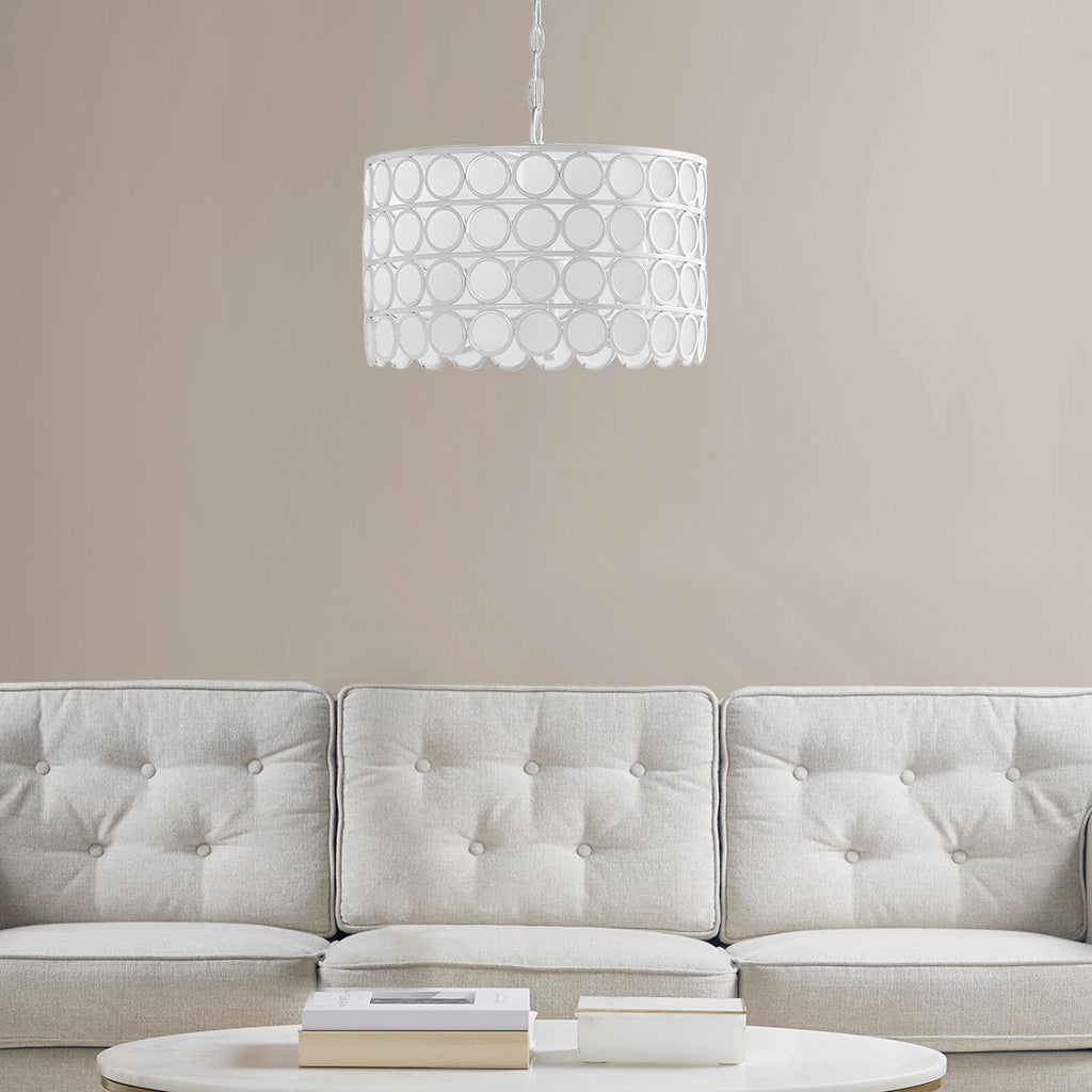 Abbot 6-Light Metal Chandelier