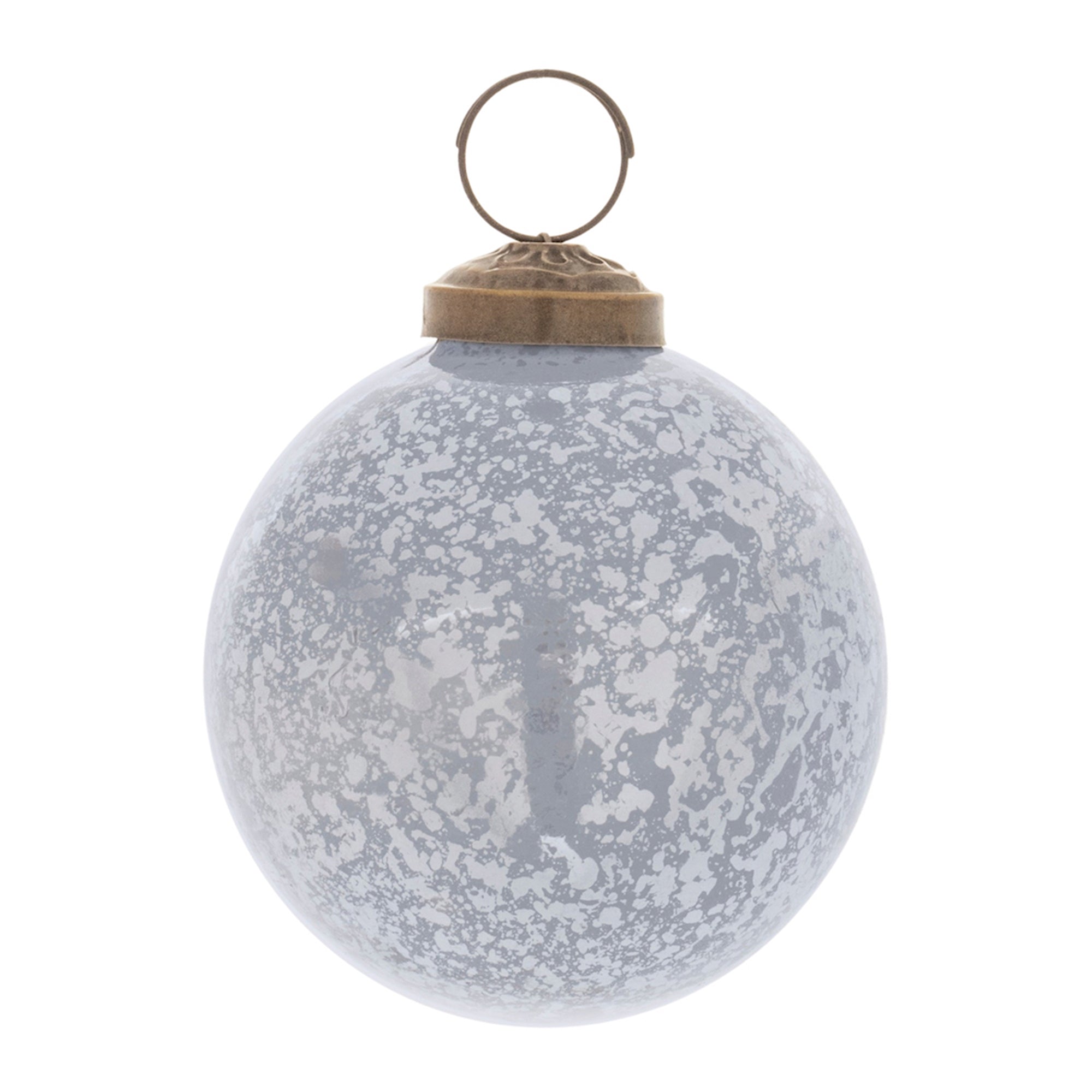 Ball Ornament 3”D Glass