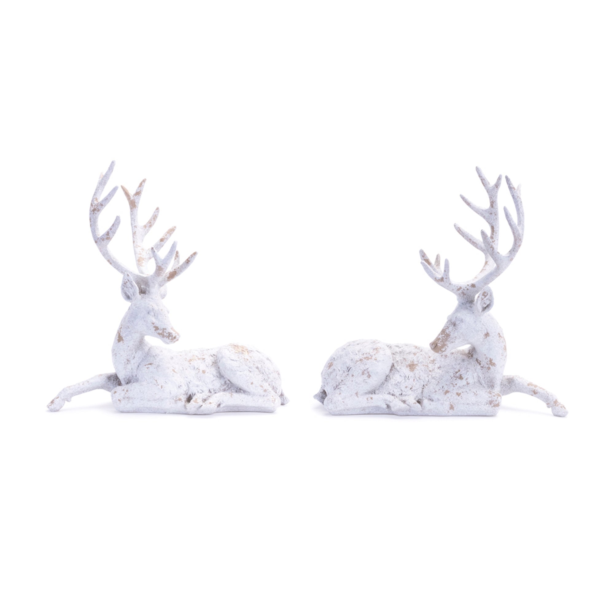 Deer (2 Asst) 15"L x 15"H Resin