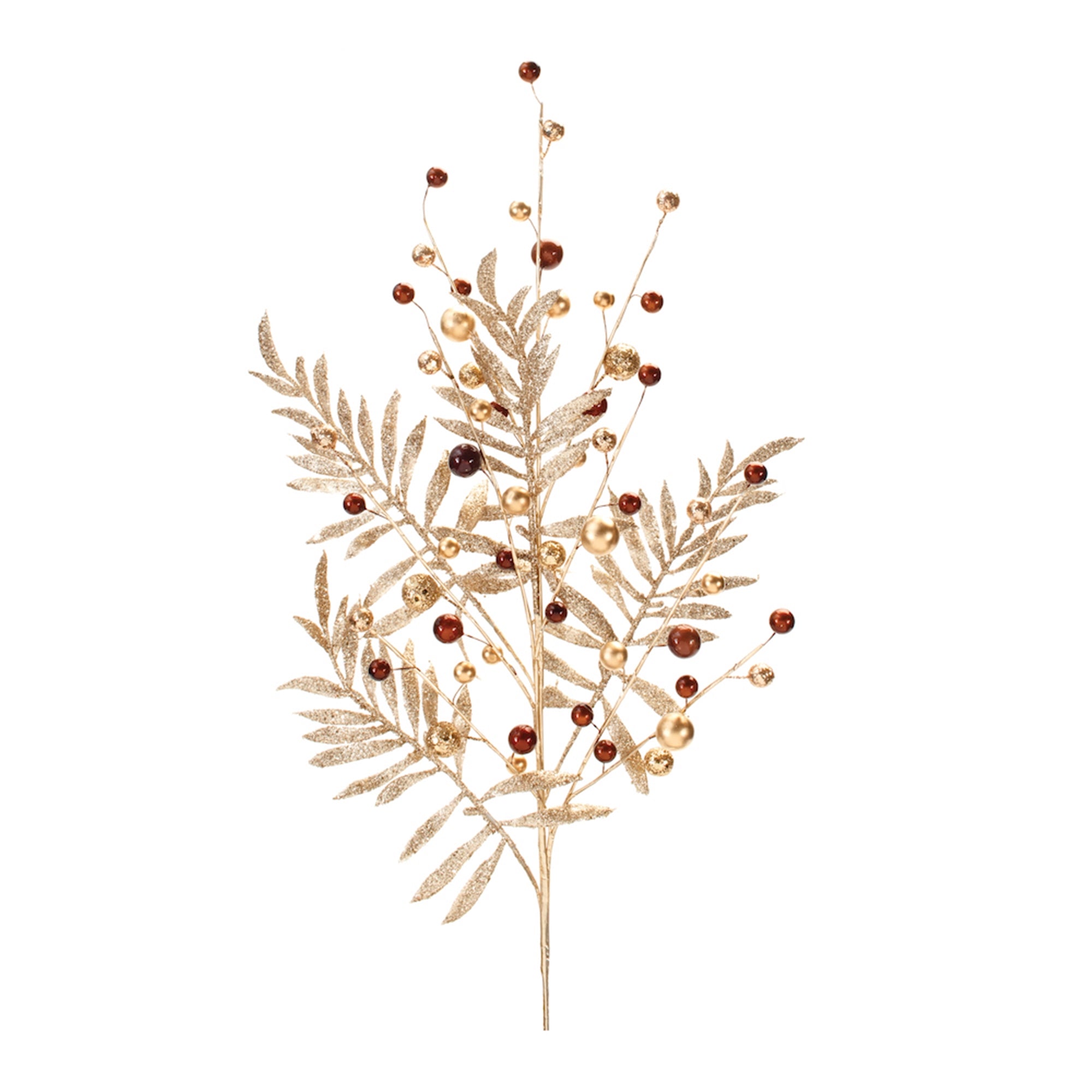 Berry and Leaf Spray 33”H