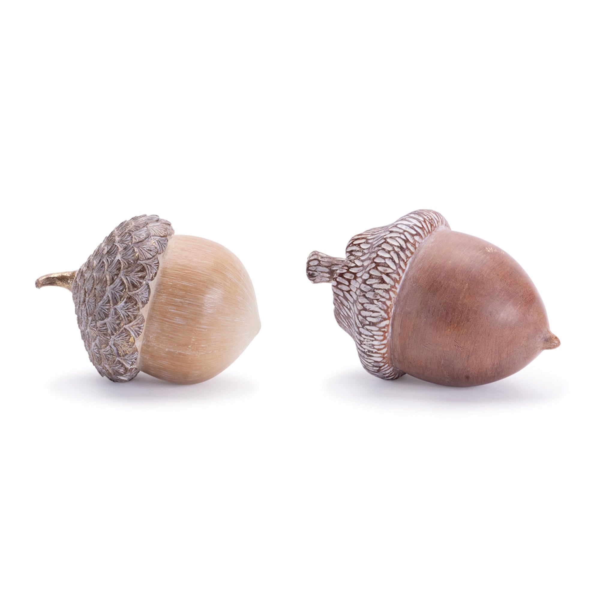 Acorn (2 Asst) 6"H, 7.25"H Resin