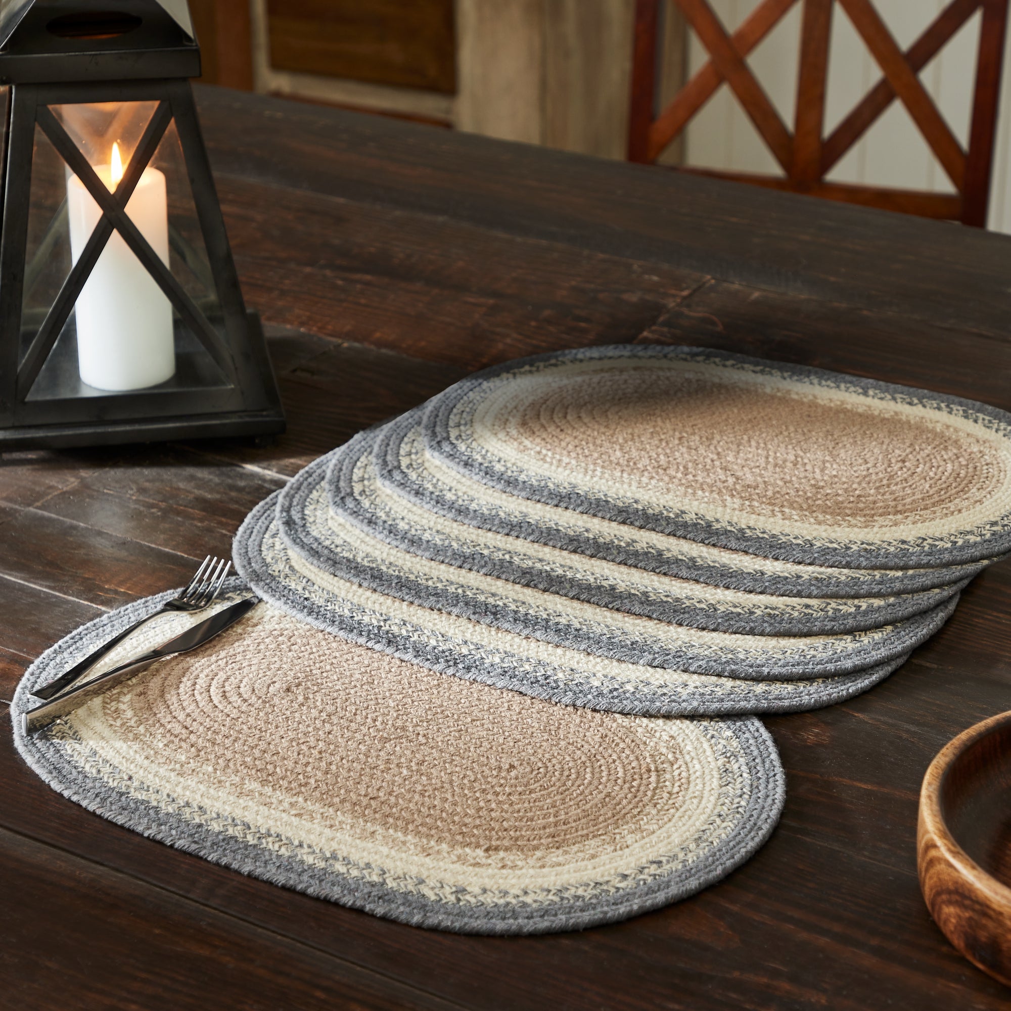 Finders Keepers Oval Placemat Set of 6 13x19