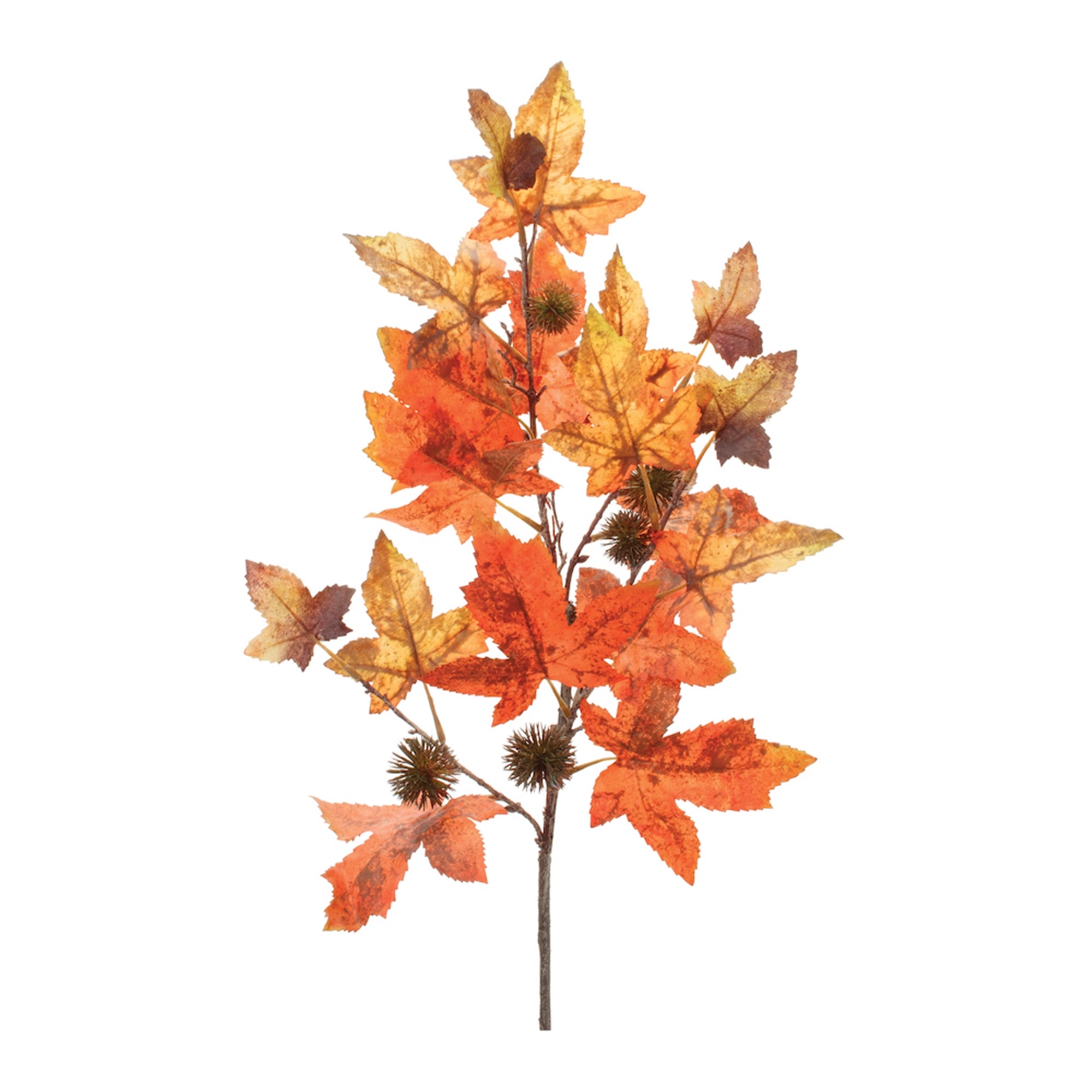 Maple Leaf Spray 30”H Polyester