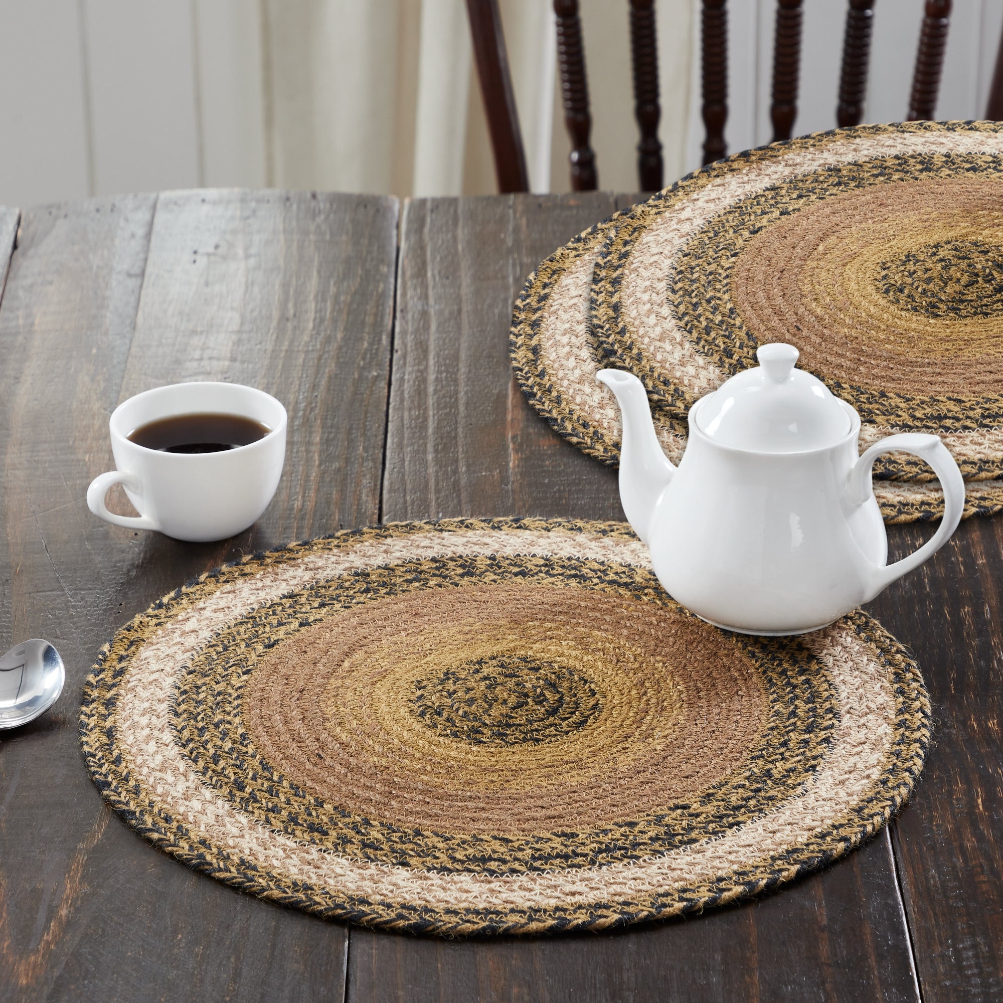 Kettle Grove Jute Trivet Set of 3