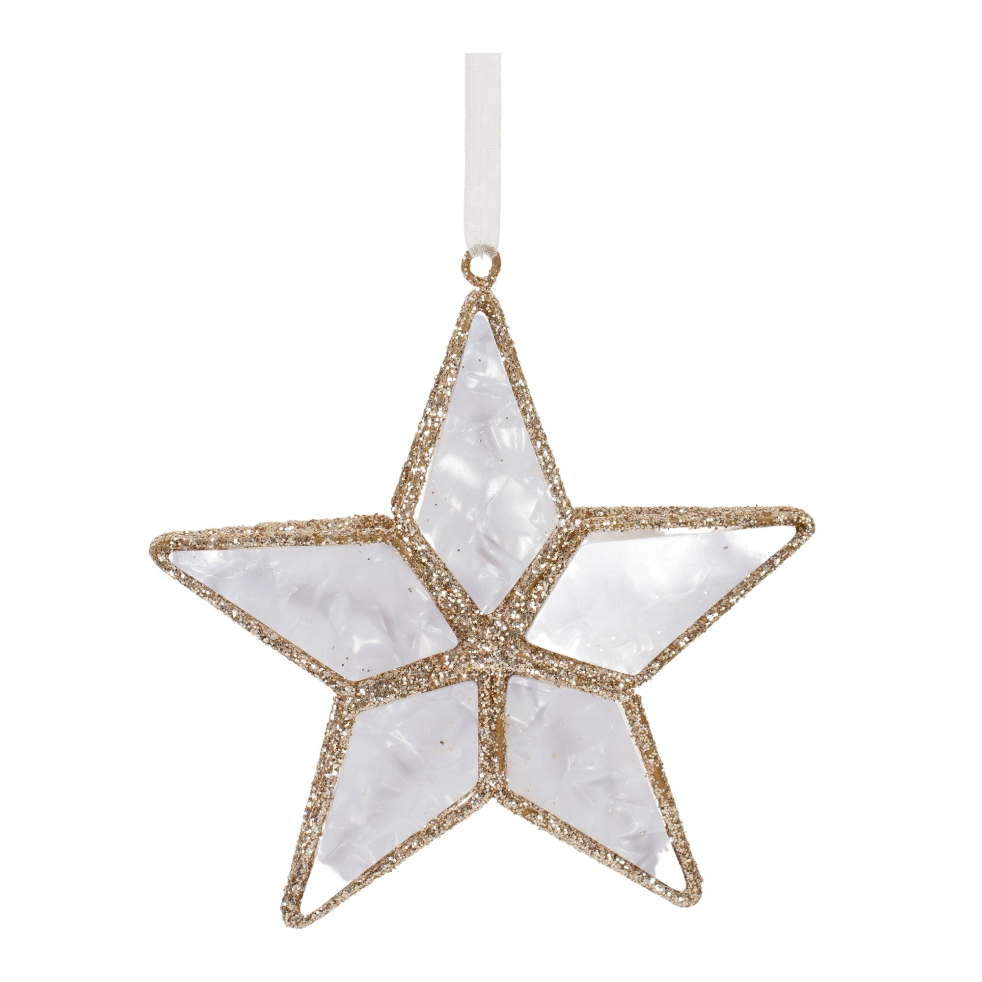 Star Ornament 4.5”H /Metal