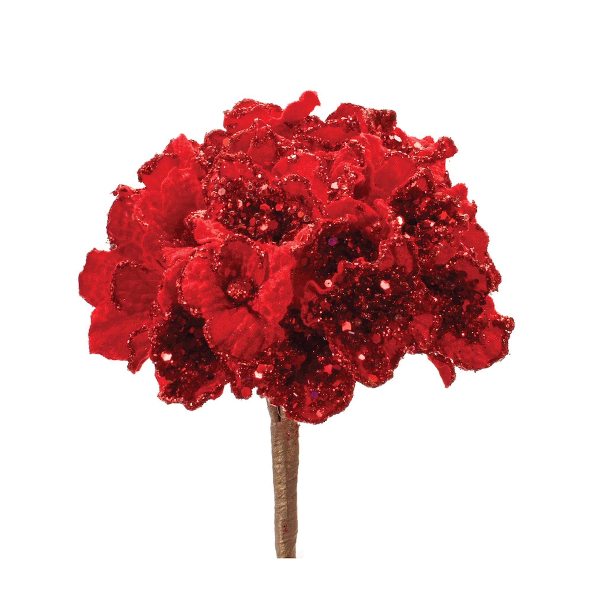 Hydrangea Stem 29.5”H Polyester