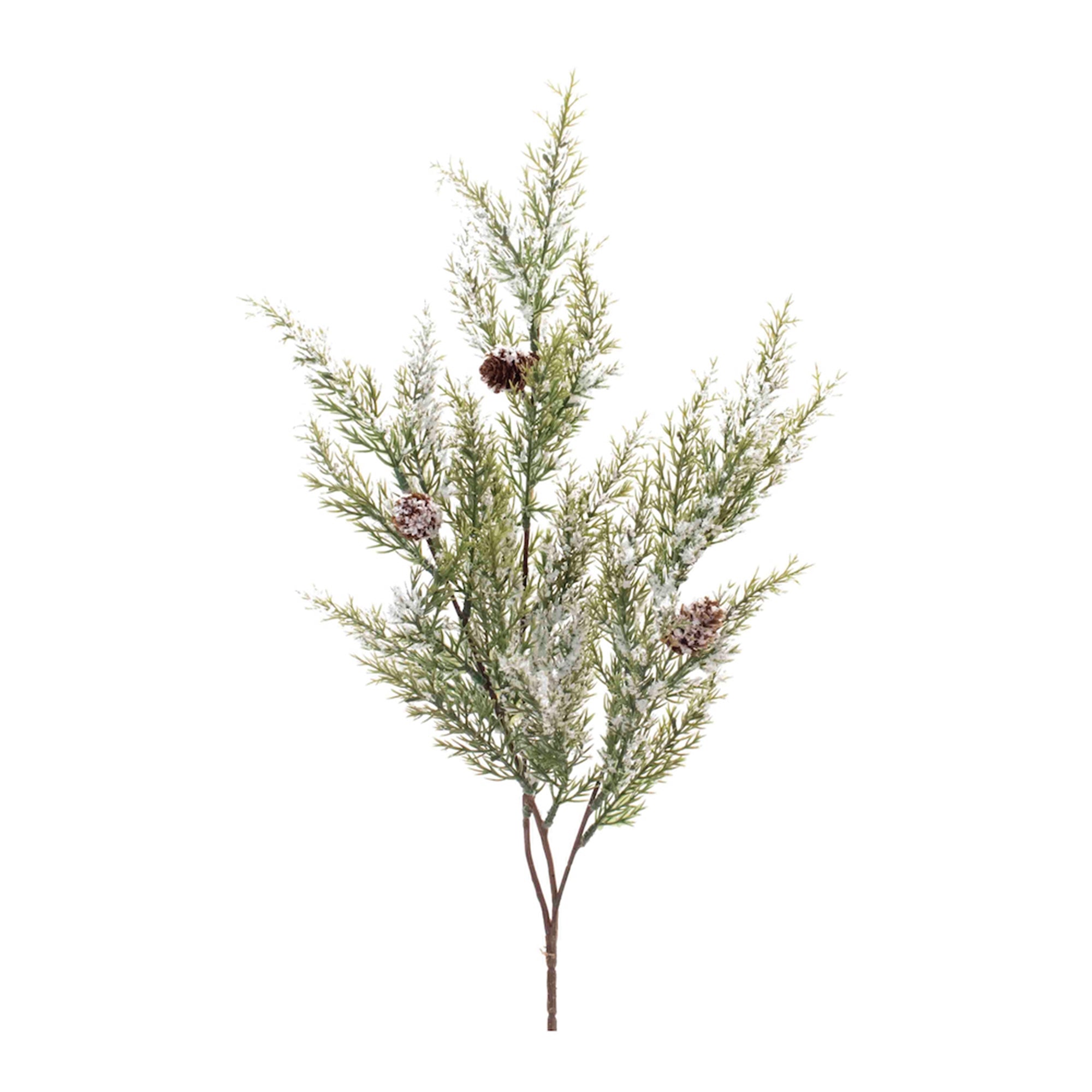 Icy Pine Spray with Pinecones (Set of 6)