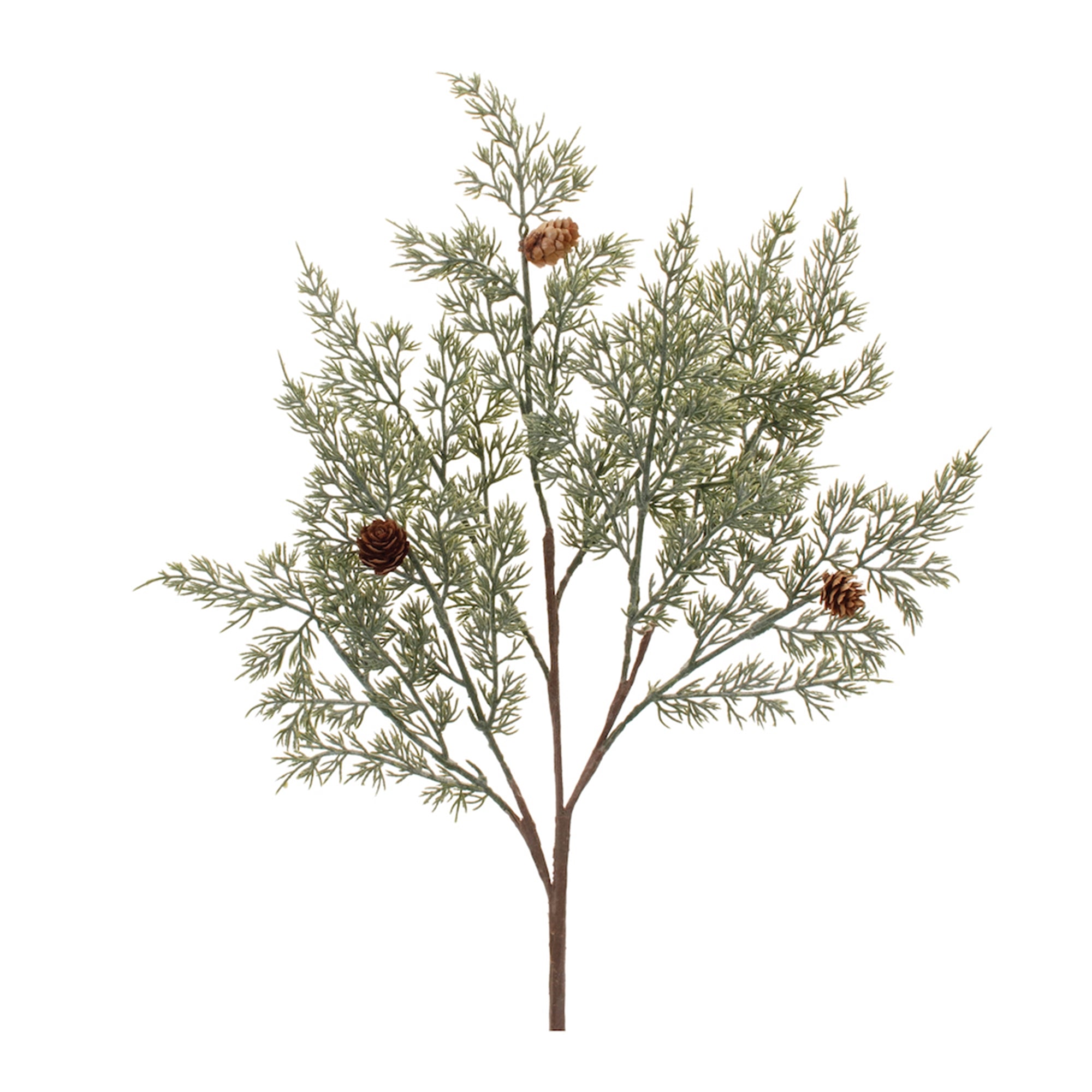 Pine Spray with Pinecones (Set of 4)