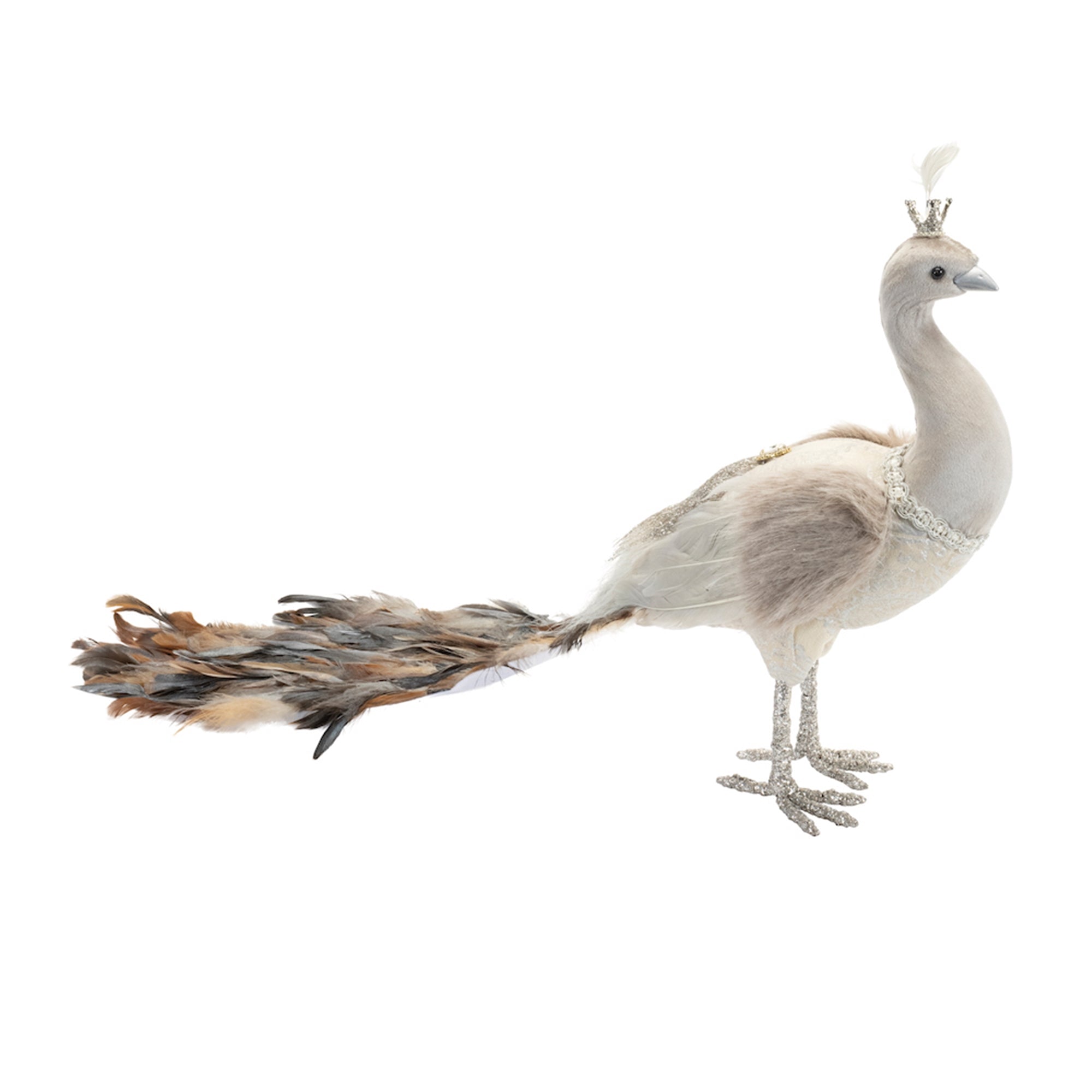 Jeweled Royal Peacock Shelf Sitter (Set of 6)