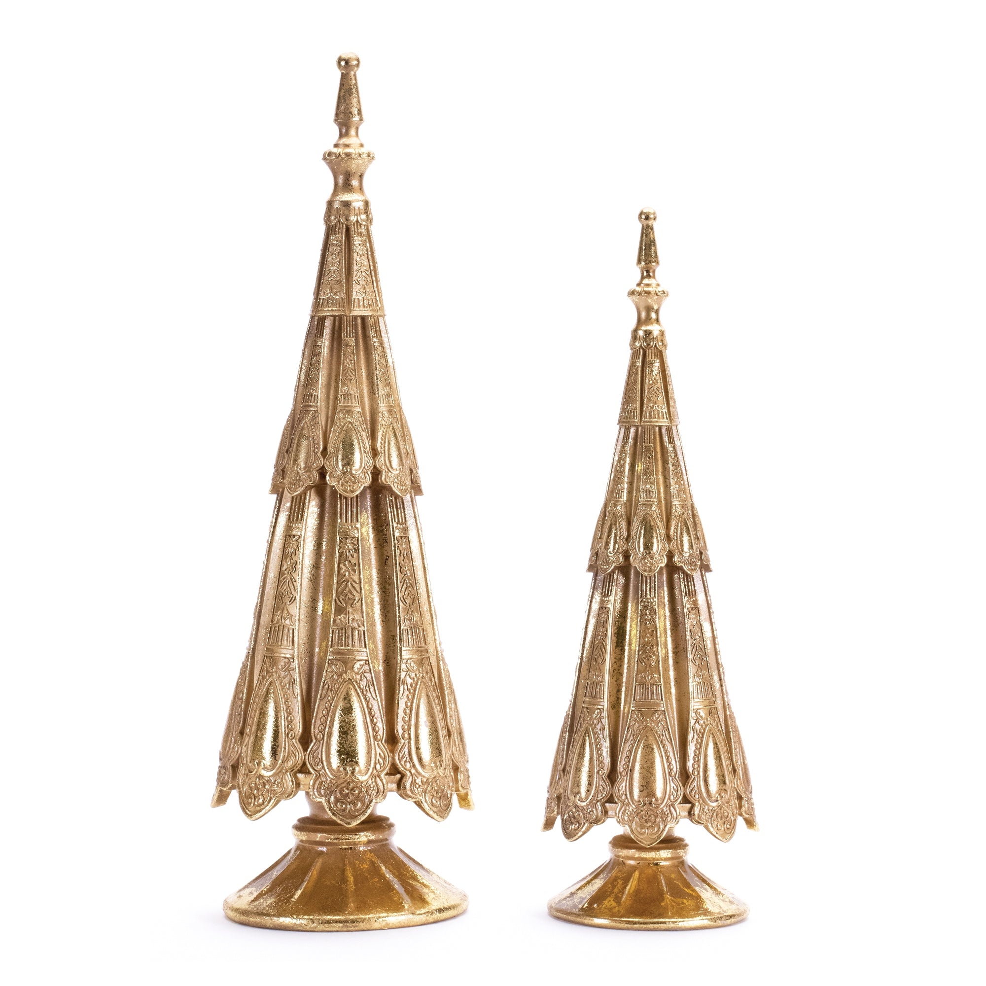Tree Form (Set of 2) 16"H, 20"H Resin