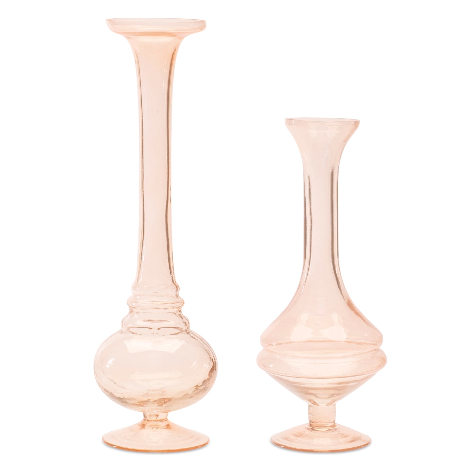 Bud Vase 8.5”H Glass