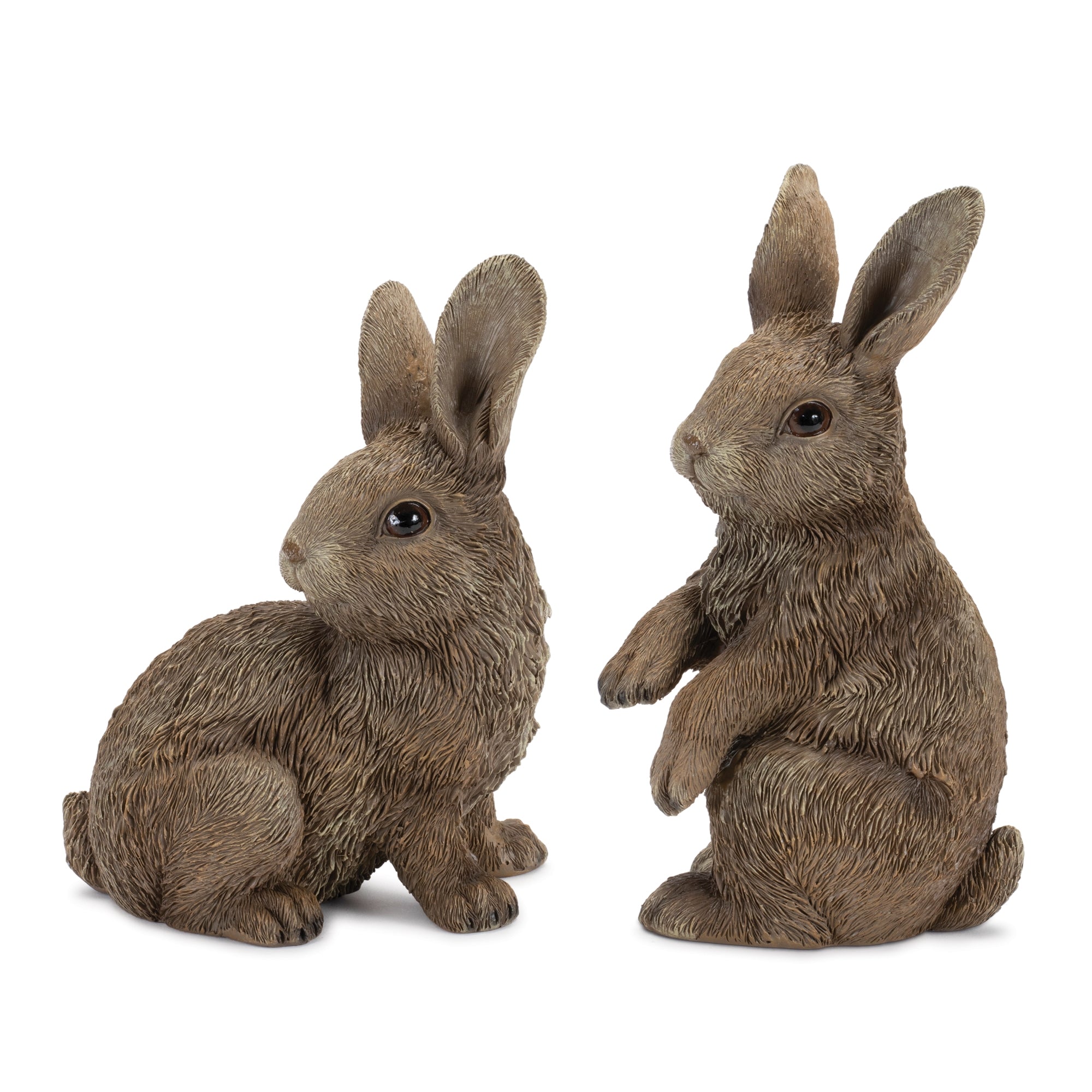 Bunny (2 Asst) 7.5"H, 8.5"H Resin