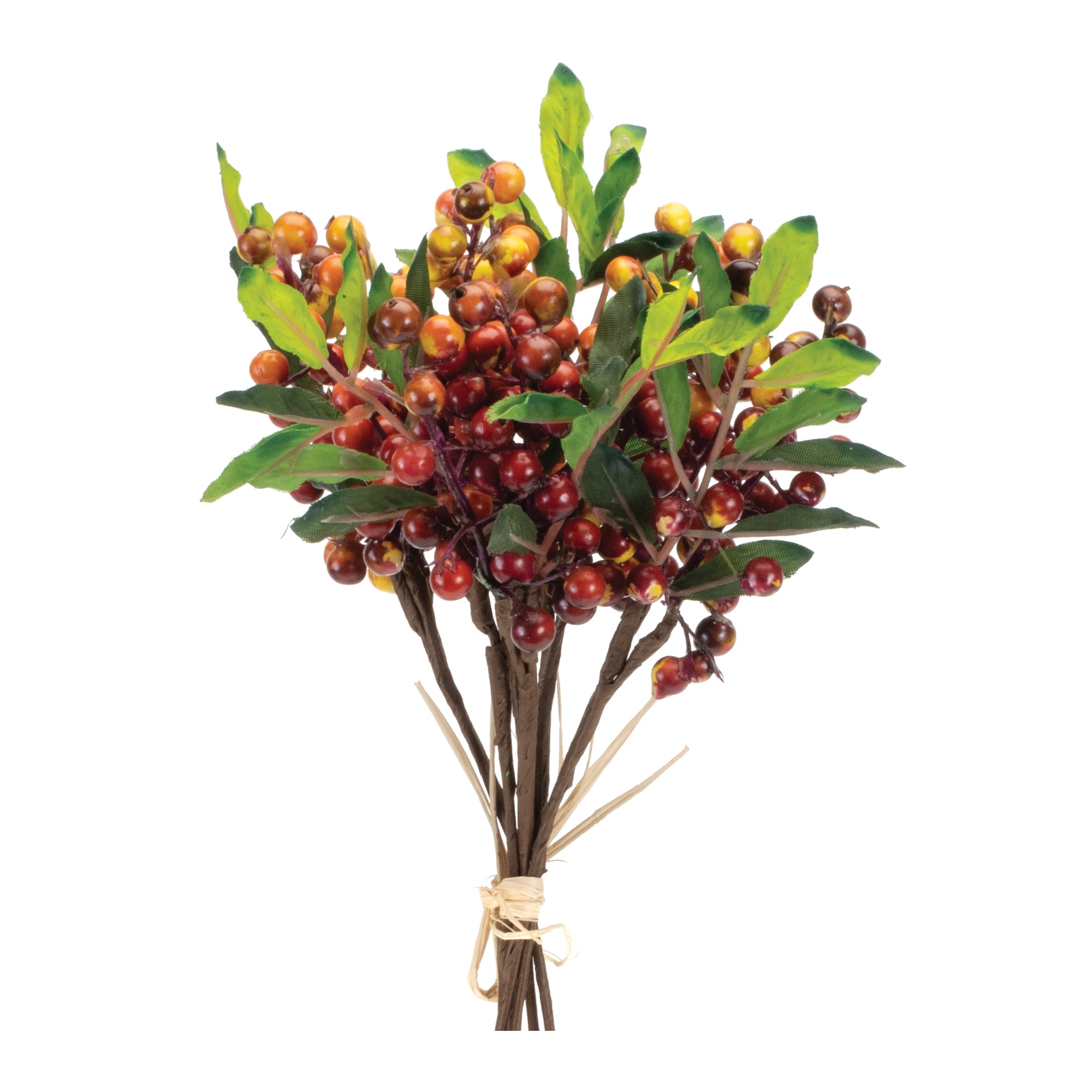 Berry Bundle 11”H Styrofoam/Polyester/