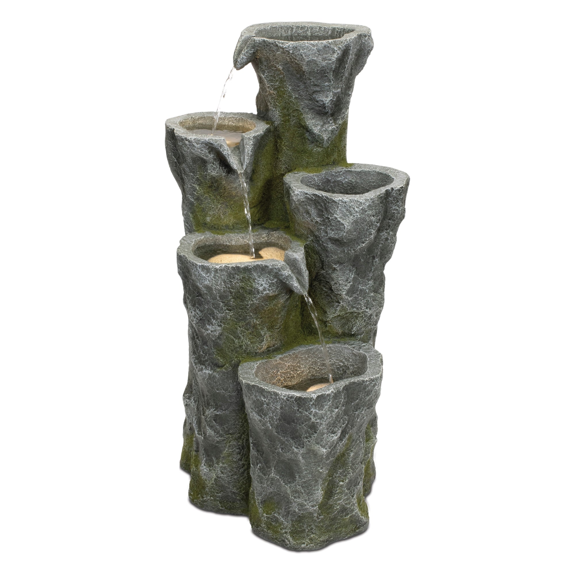 Fountain 16.5"L x 31"H Resin UL Pump
