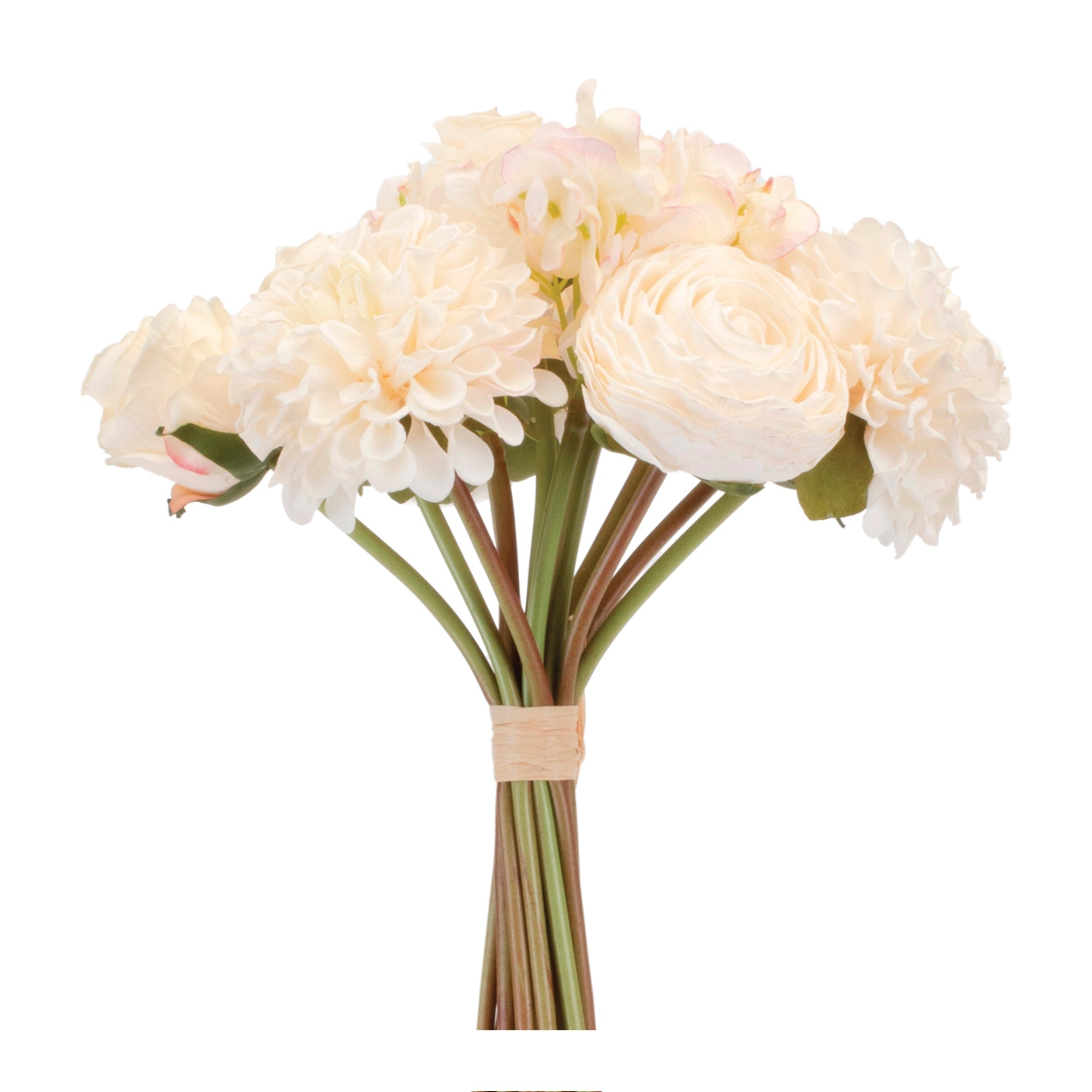 Mixed Floral Bouquet 14.5”H Polyester