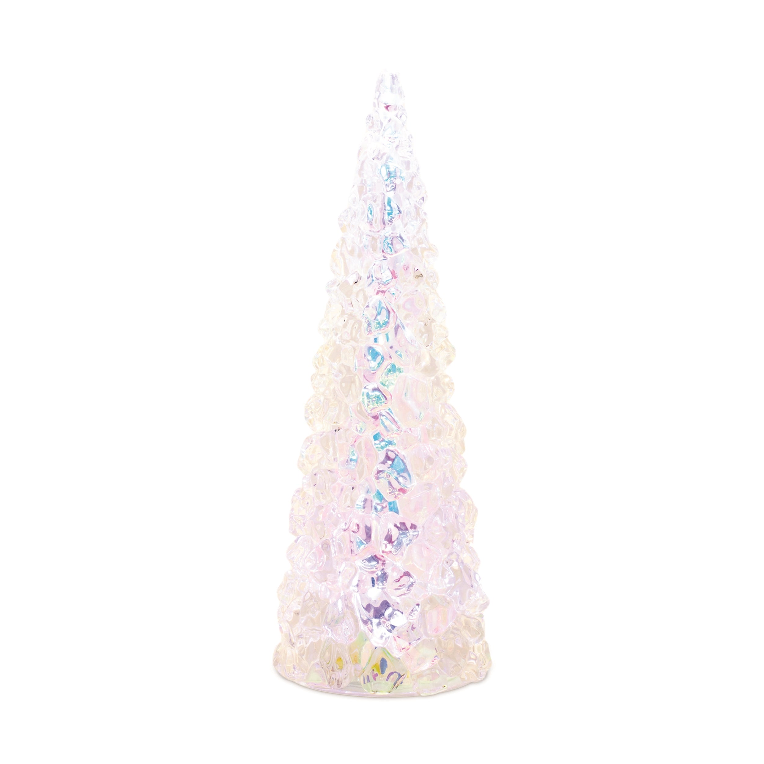 LED Tree 13.5”H 3 AA Batteries Not Included 6 Hr Timer