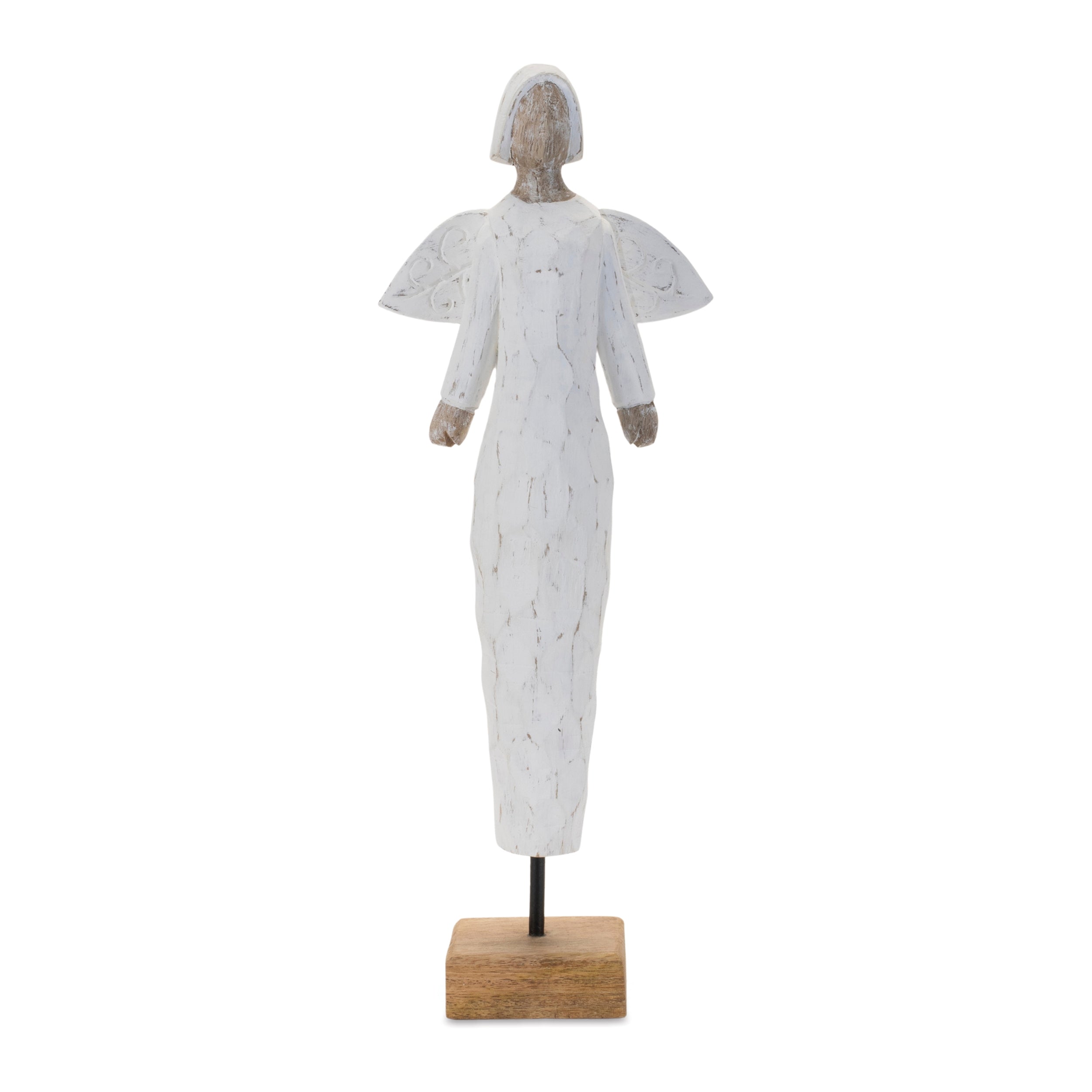 Angel 18.5”H Wood/Iron