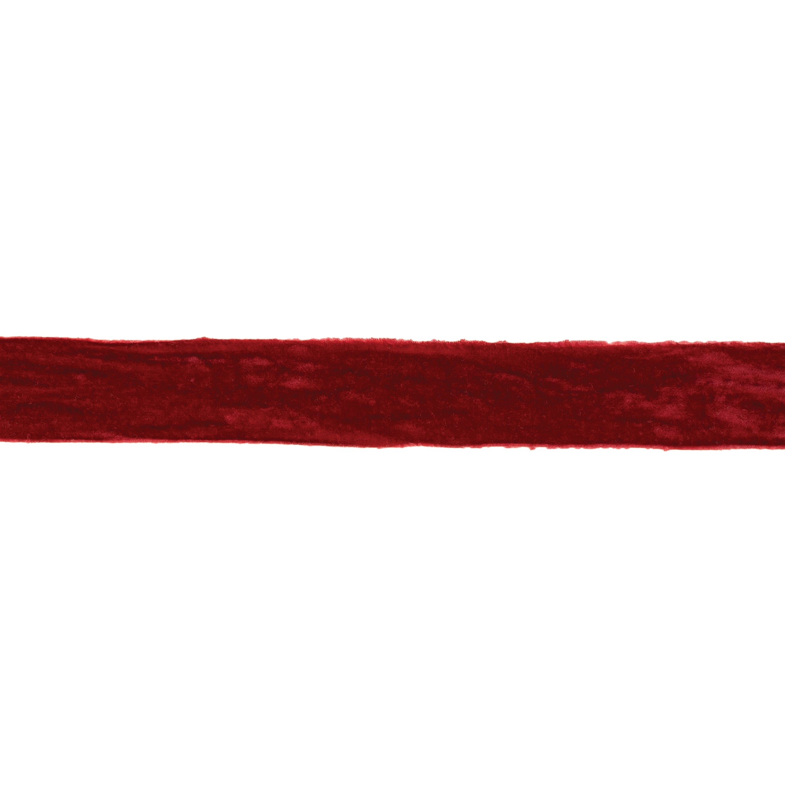 2" x 10 Yds. Raw Edge Rayon/Velvet
