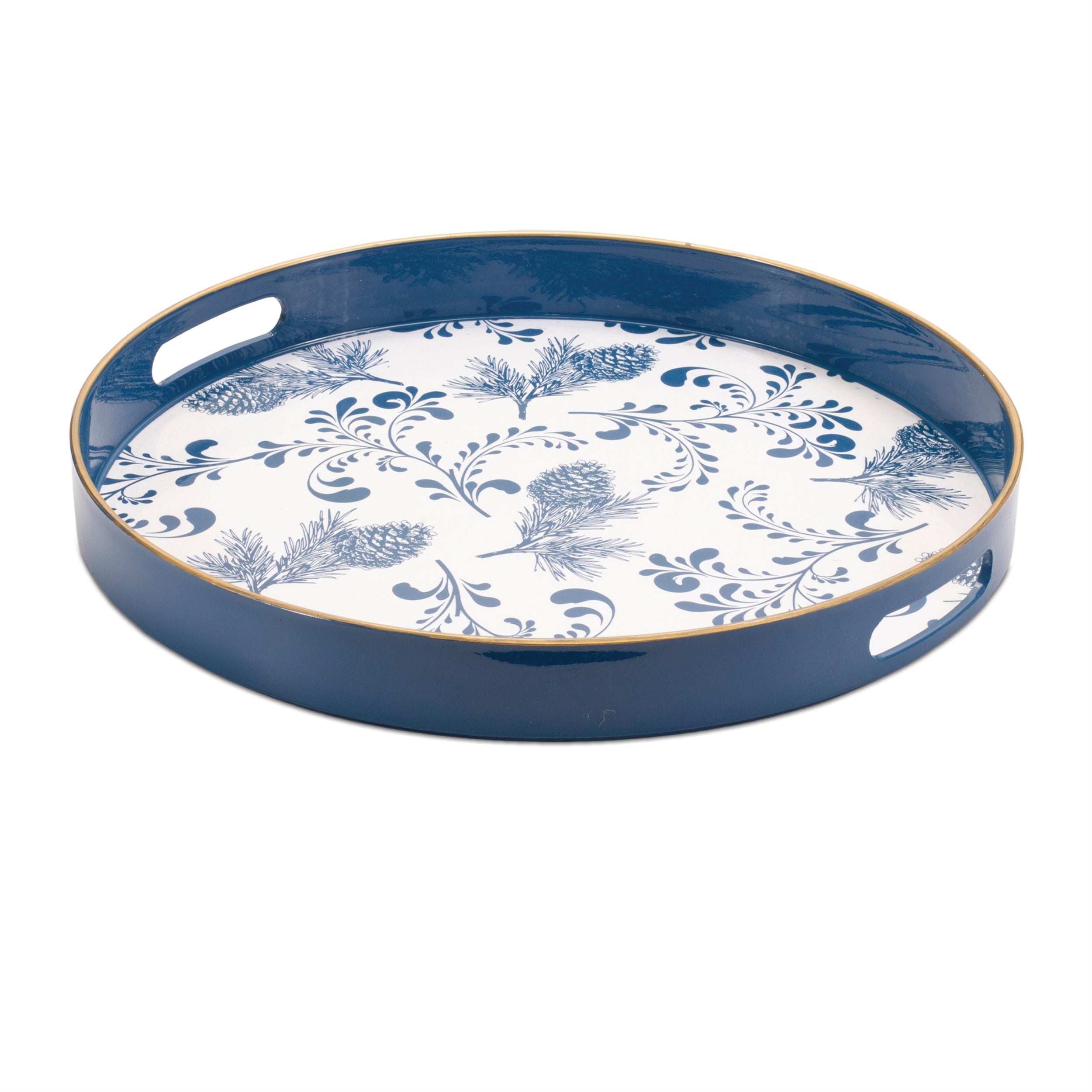 Round Tray 13.5"D x 1.5"H Plastic