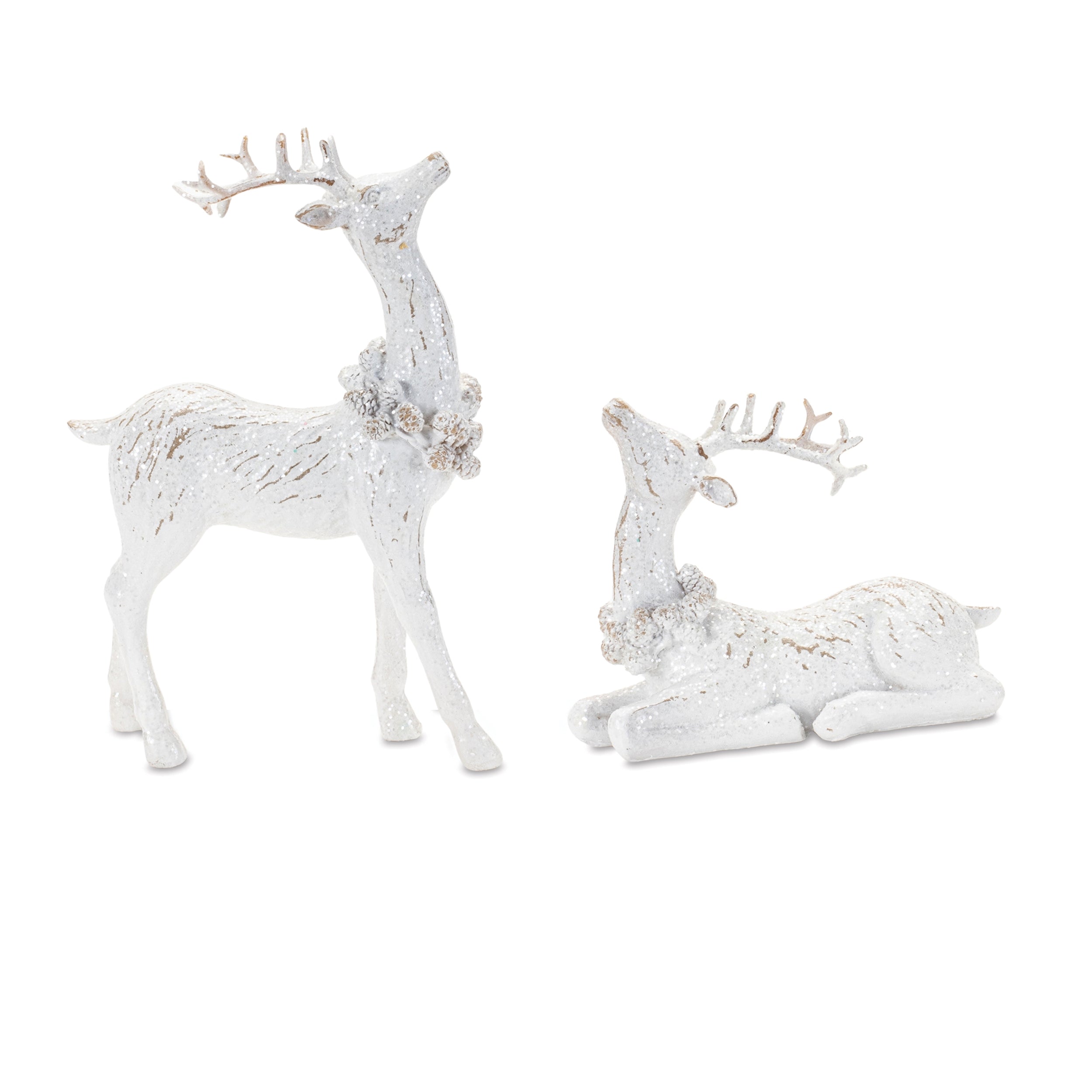 Deer (2 Asst) 3.25"H, 7"H Resin