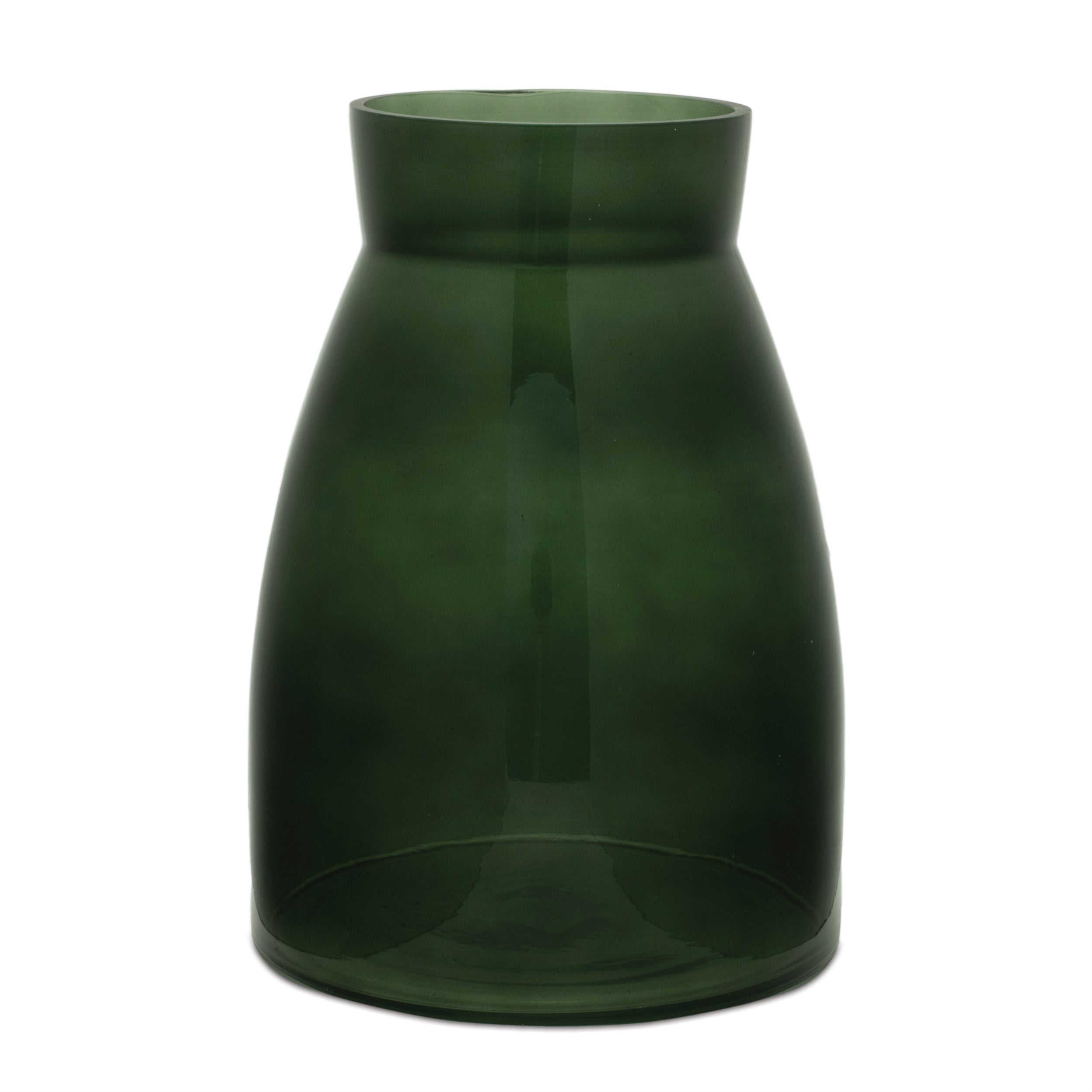 Vase (Set of 2) 10"H Glass