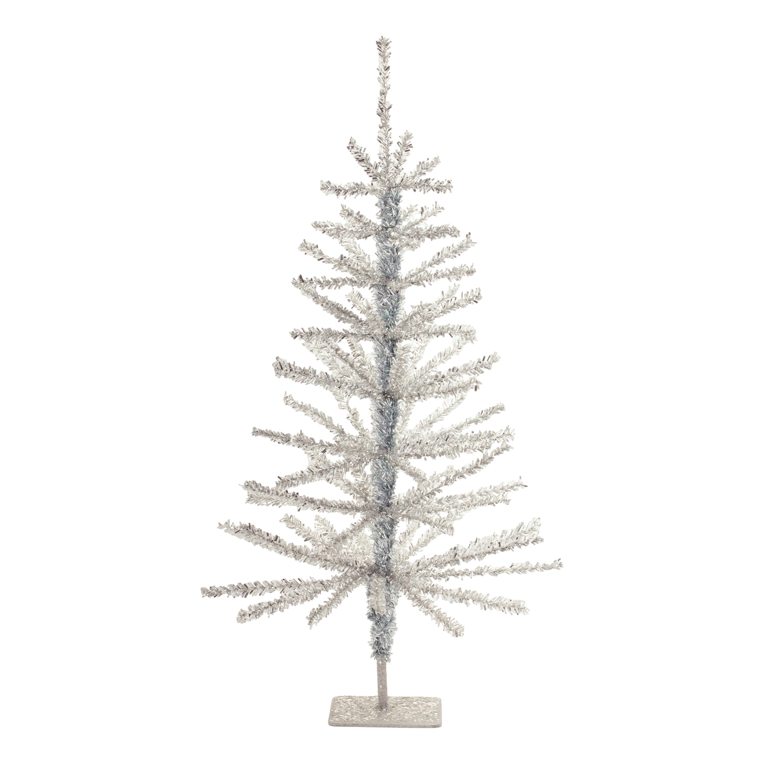 Tinsel Tree 24”H PE/Metal