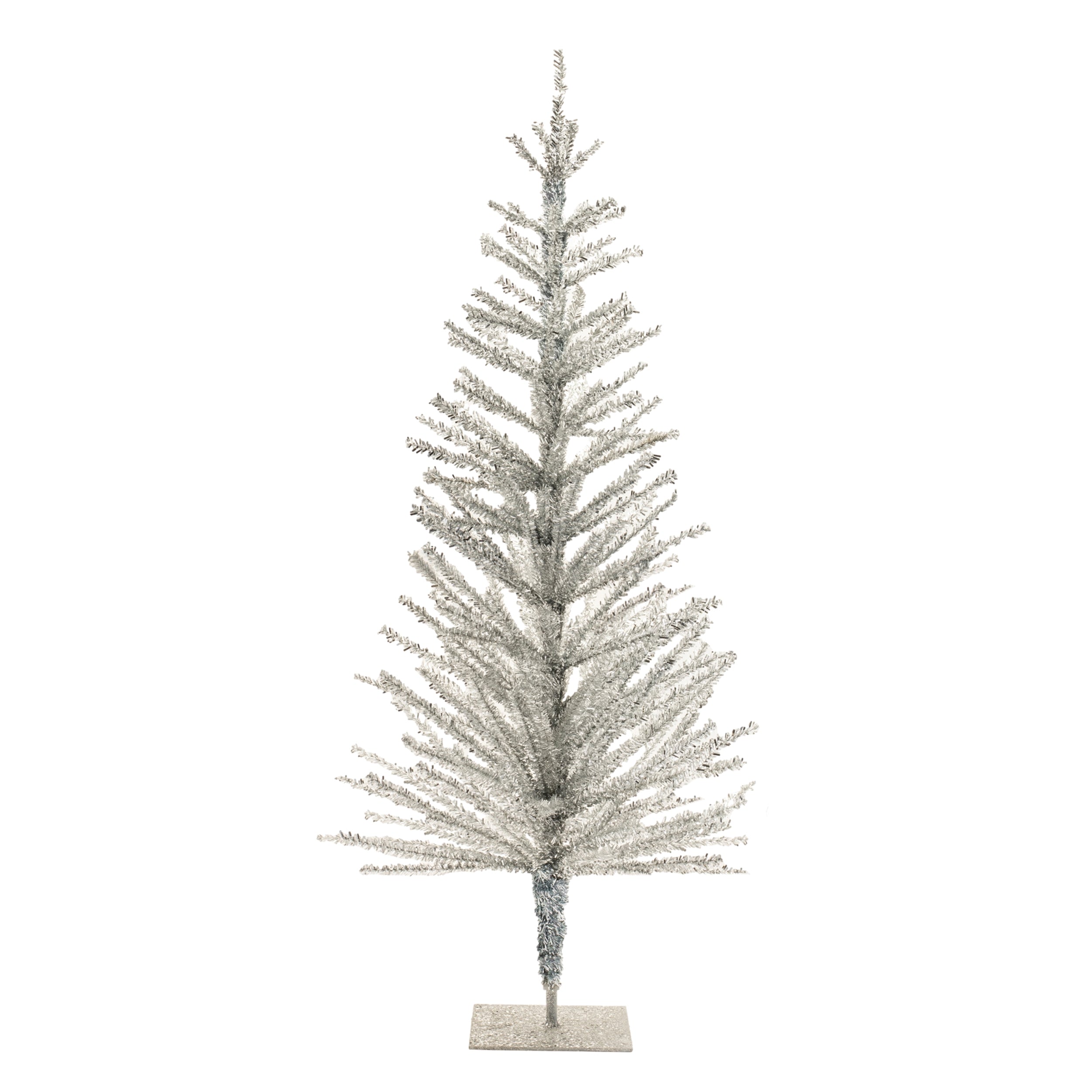 Tinsel Tree 36”H PE/Metal
