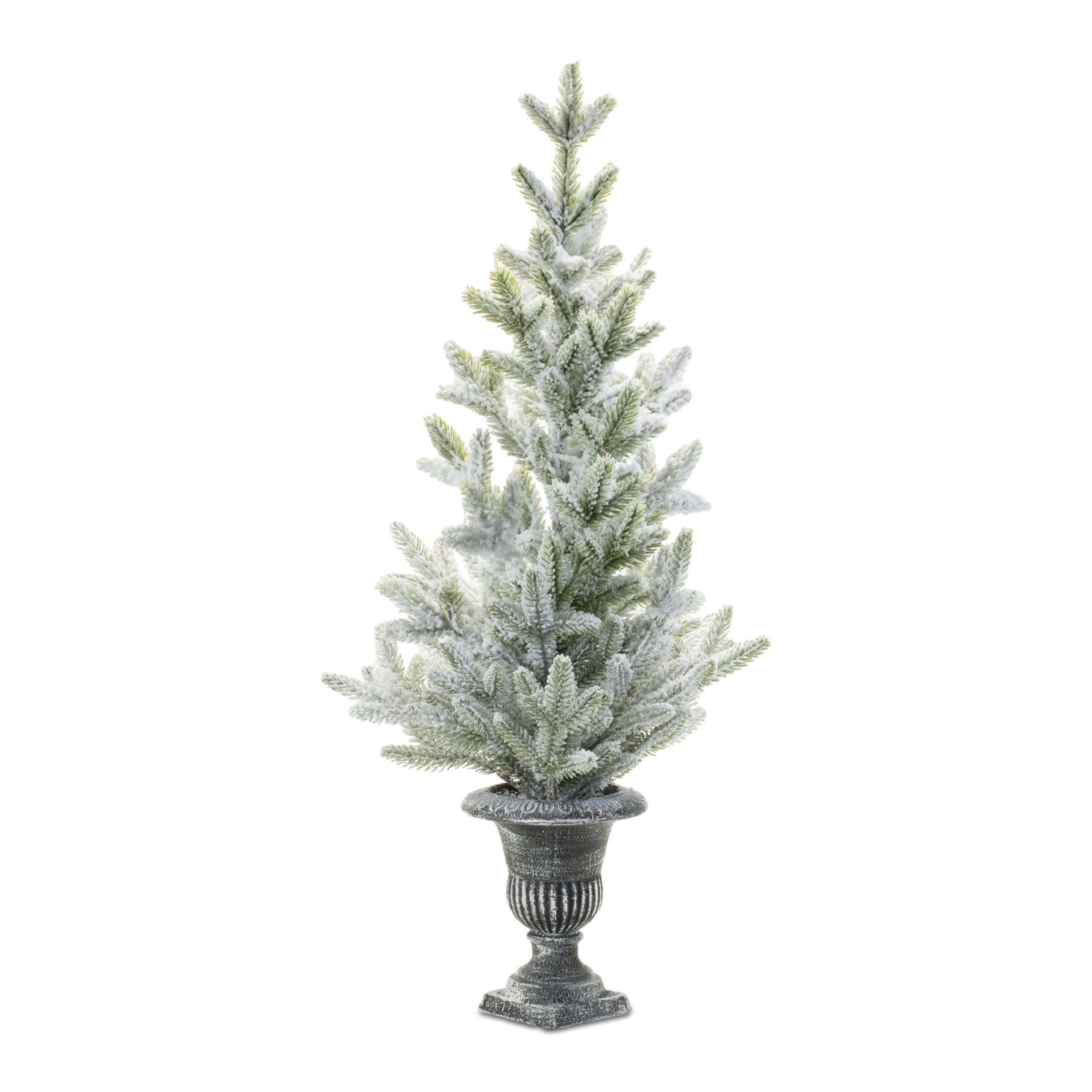 Potted Pine Mini Tree in Urn 28”H