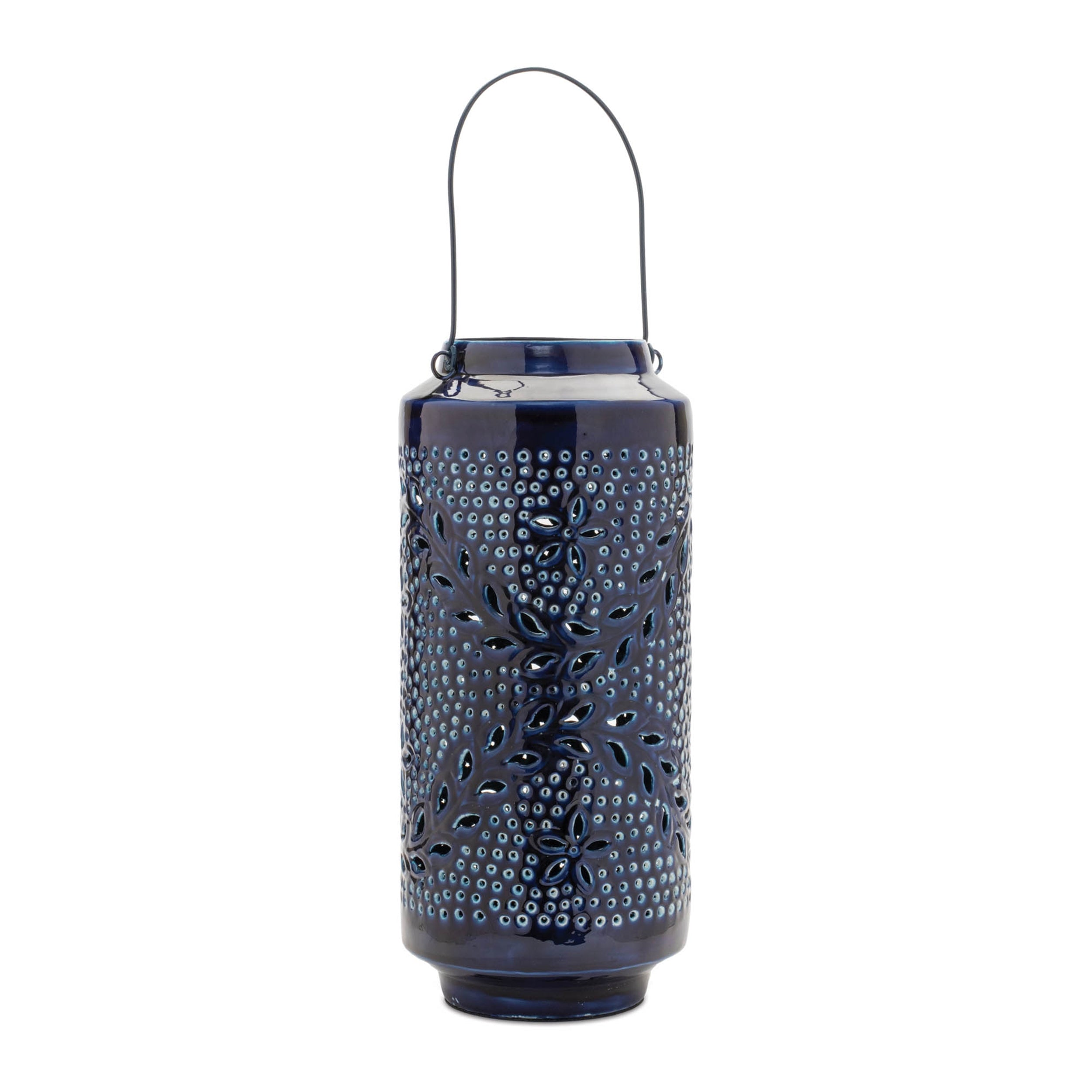 Lantern 15.5"H Iron