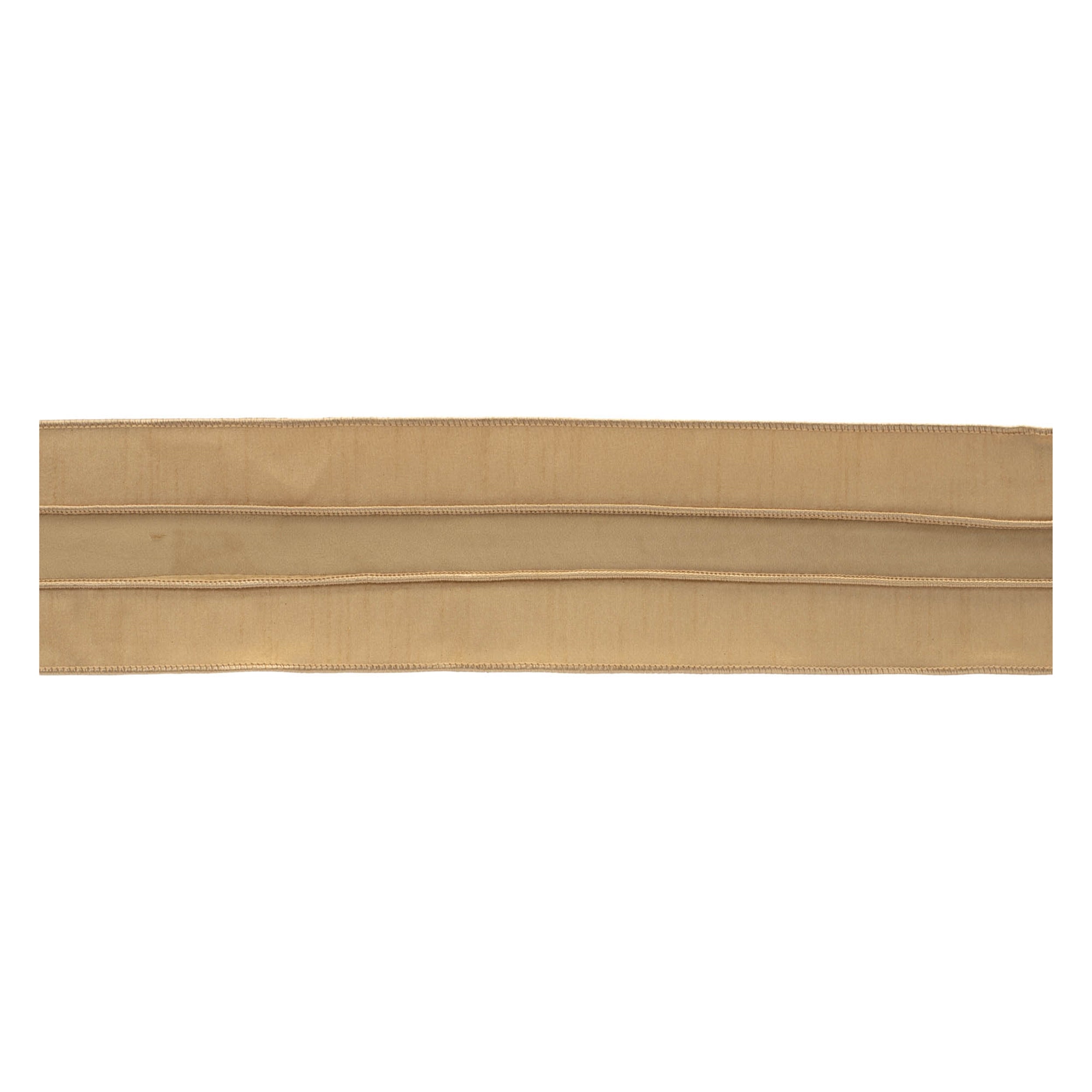 4" x 5 Yds. Wired Polyester (Set of 2)