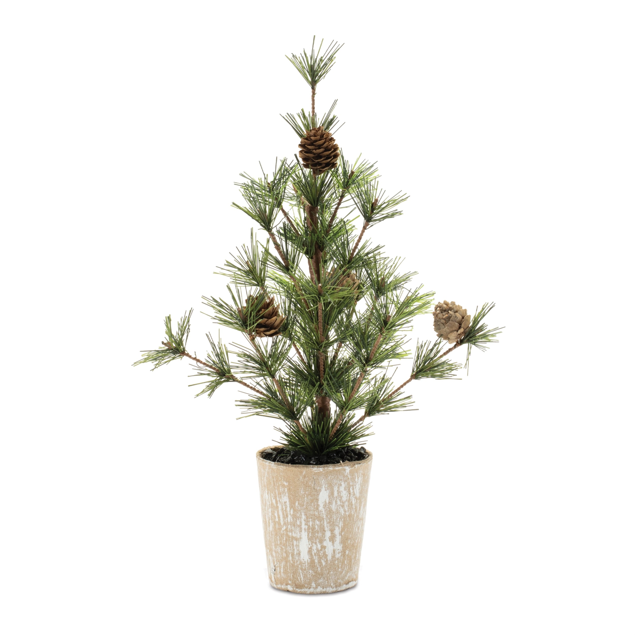 Potted Mini Tree 14.5”H