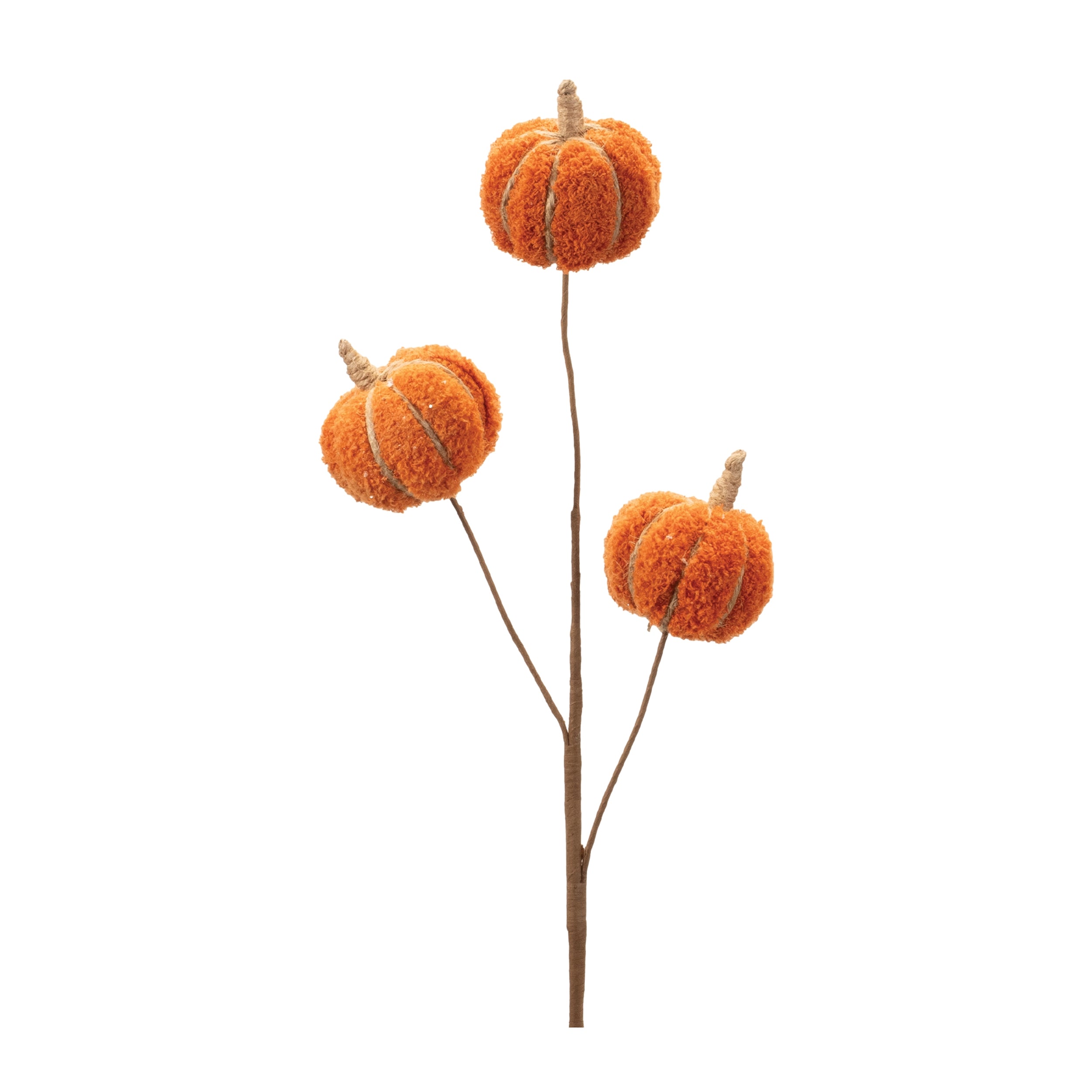 Pumpkin Spray 25.5”H Polyester/Foam