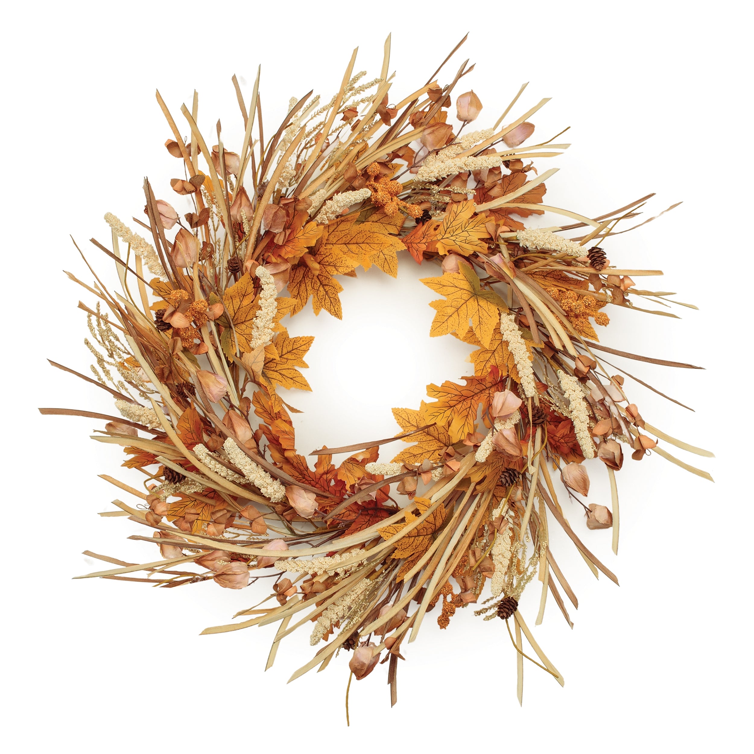 Fall Wreath 25”D /Paper