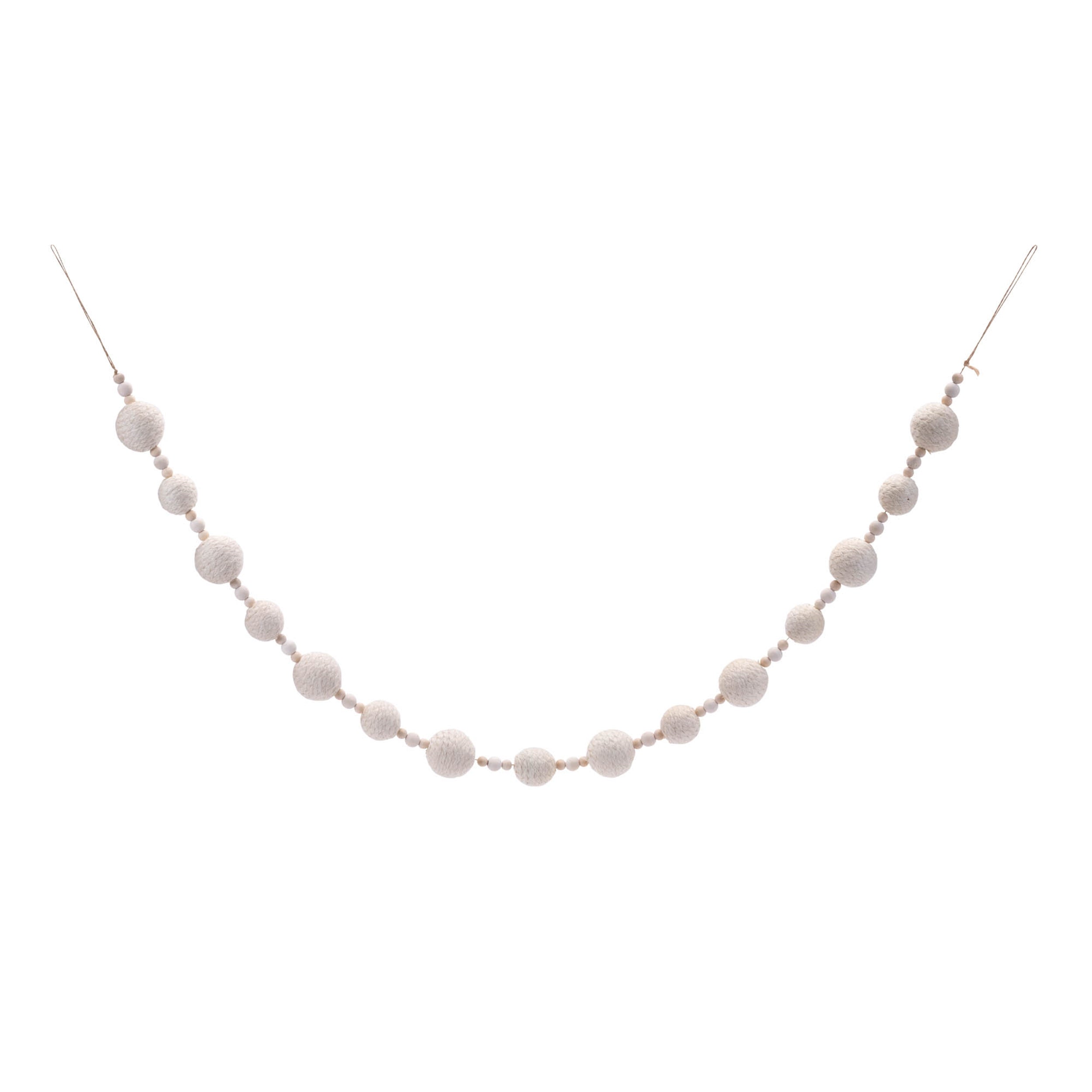 Ball Garland (Set of 2) 4'L Foam