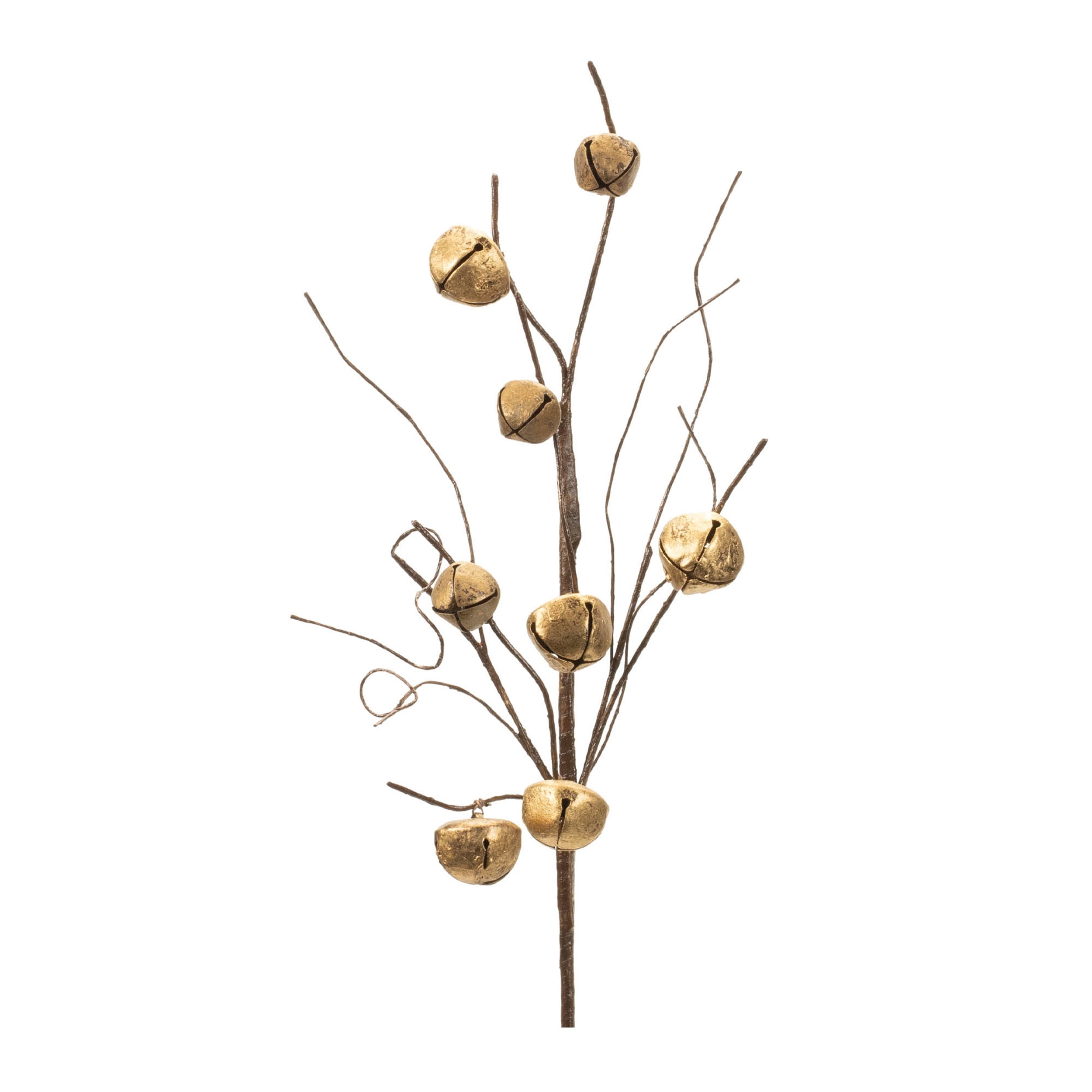 Sleigh Bell Spray (Set of 6) 23.5"H Metal