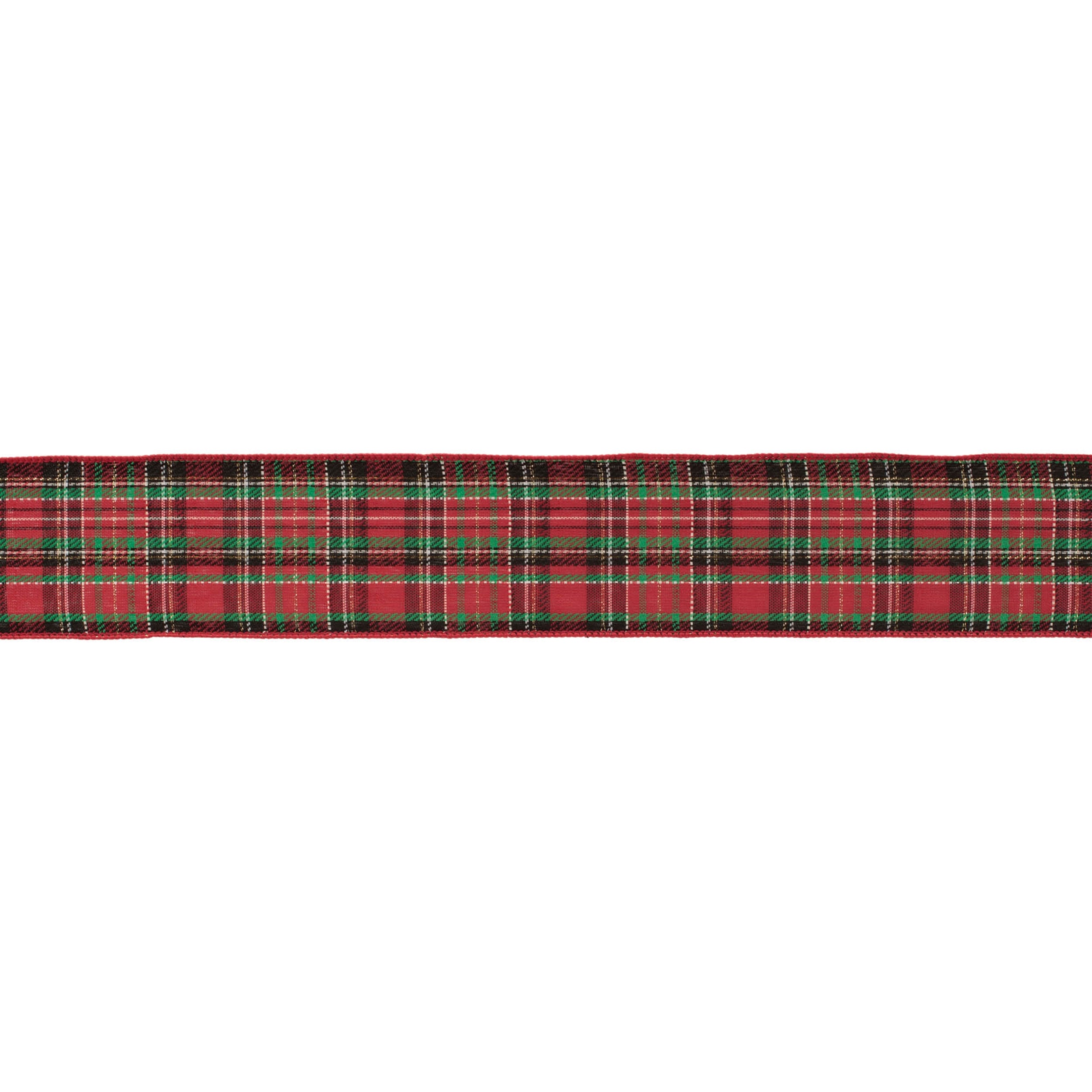 2.5" x 10 Yds. Wired Polyester (Set of 2)
